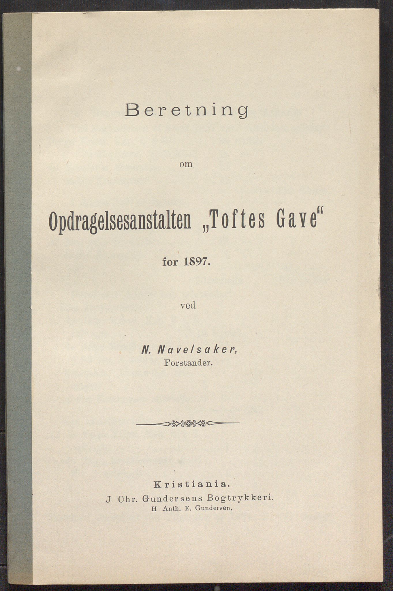 Toftes gave, OBA/A-20200/X/Xa, 1866-1948, p. 557