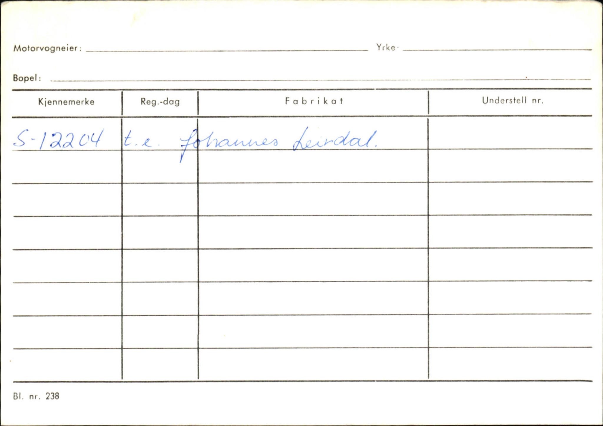 Statens vegvesen, Sogn og Fjordane vegkontor, AV/SAB-A-5301/4/F/L0124: Eigarregister Sogndal A-U, 1945-1975, p. 1166