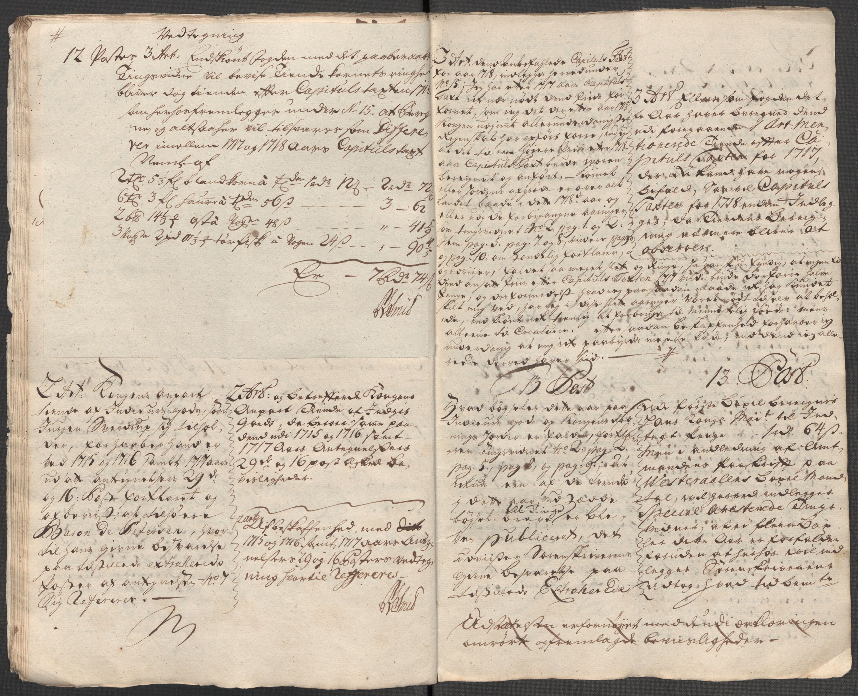 Rentekammeret inntil 1814, Reviderte regnskaper, Fogderegnskap, AV/RA-EA-4092/R65/L4516: Fogderegnskap Helgeland, 1718, p. 308