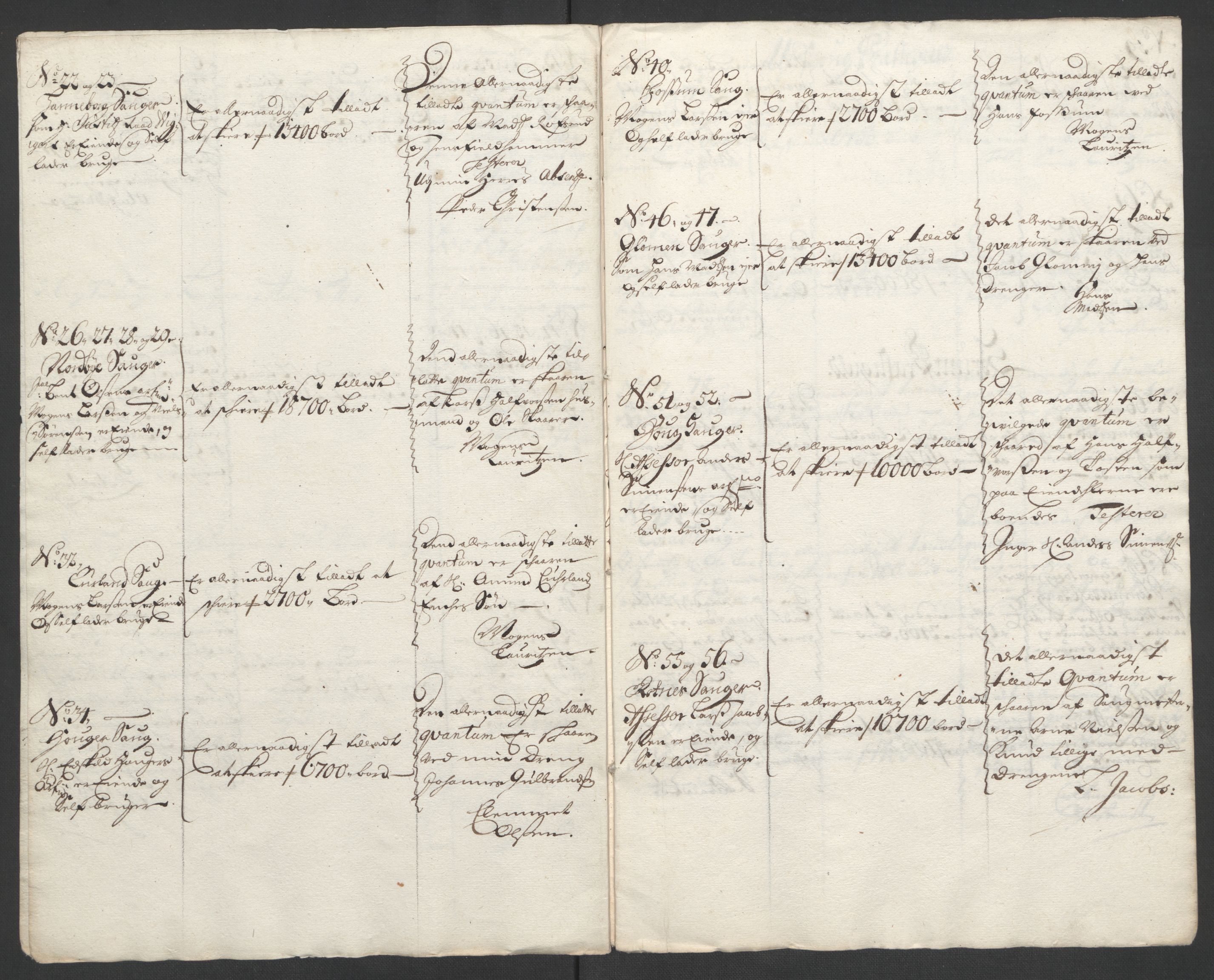 Rentekammeret inntil 1814, Reviderte regnskaper, Fogderegnskap, AV/RA-EA-4092/R11/L0580: Fogderegnskap Nedre Romerike, 1696-1697, p. 386