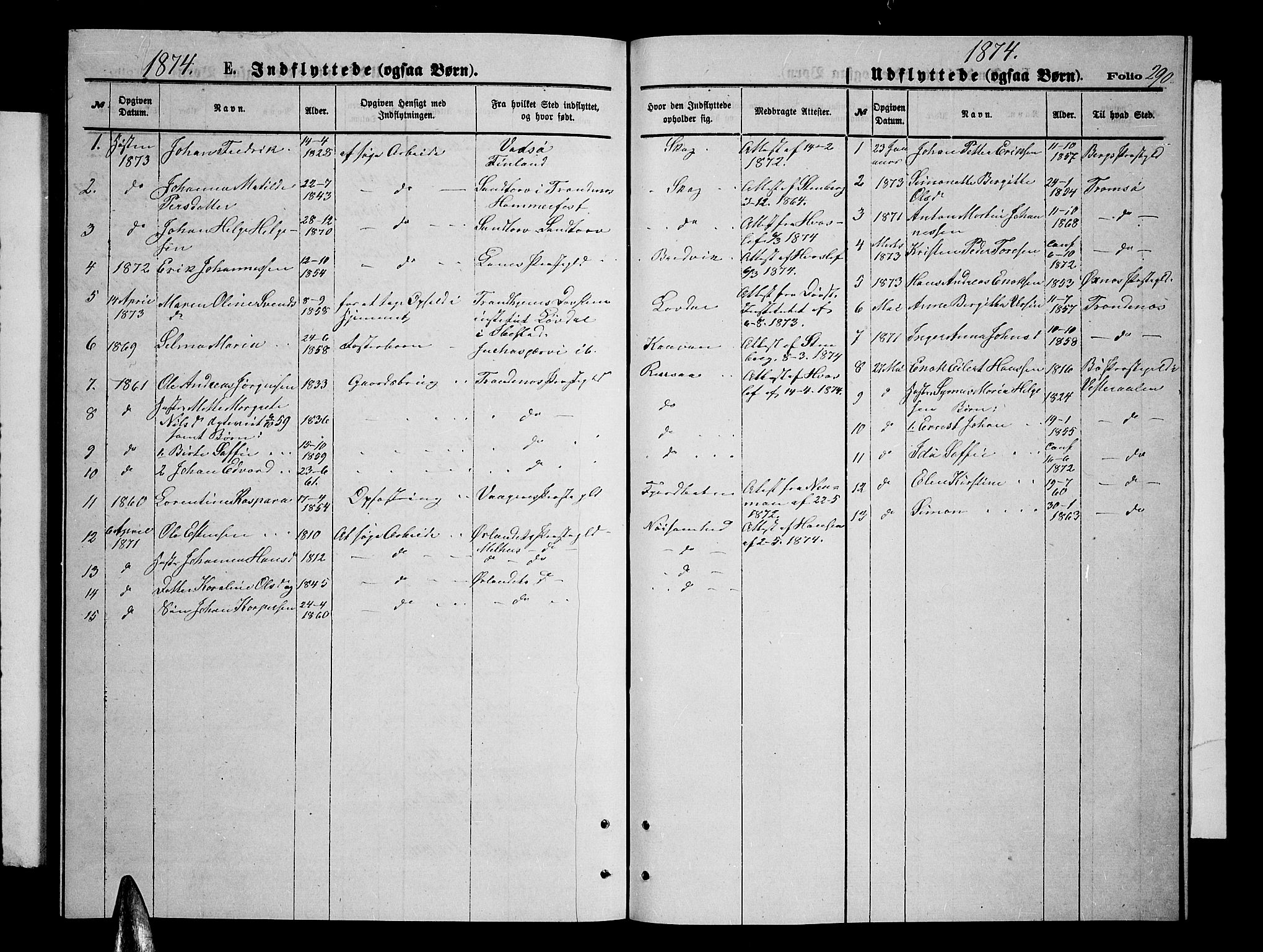 Ibestad sokneprestembete, SATØ/S-0077/H/Ha/Hab/L0006klokker: Parish register (copy) no. 6, 1871-1879, p. 290
