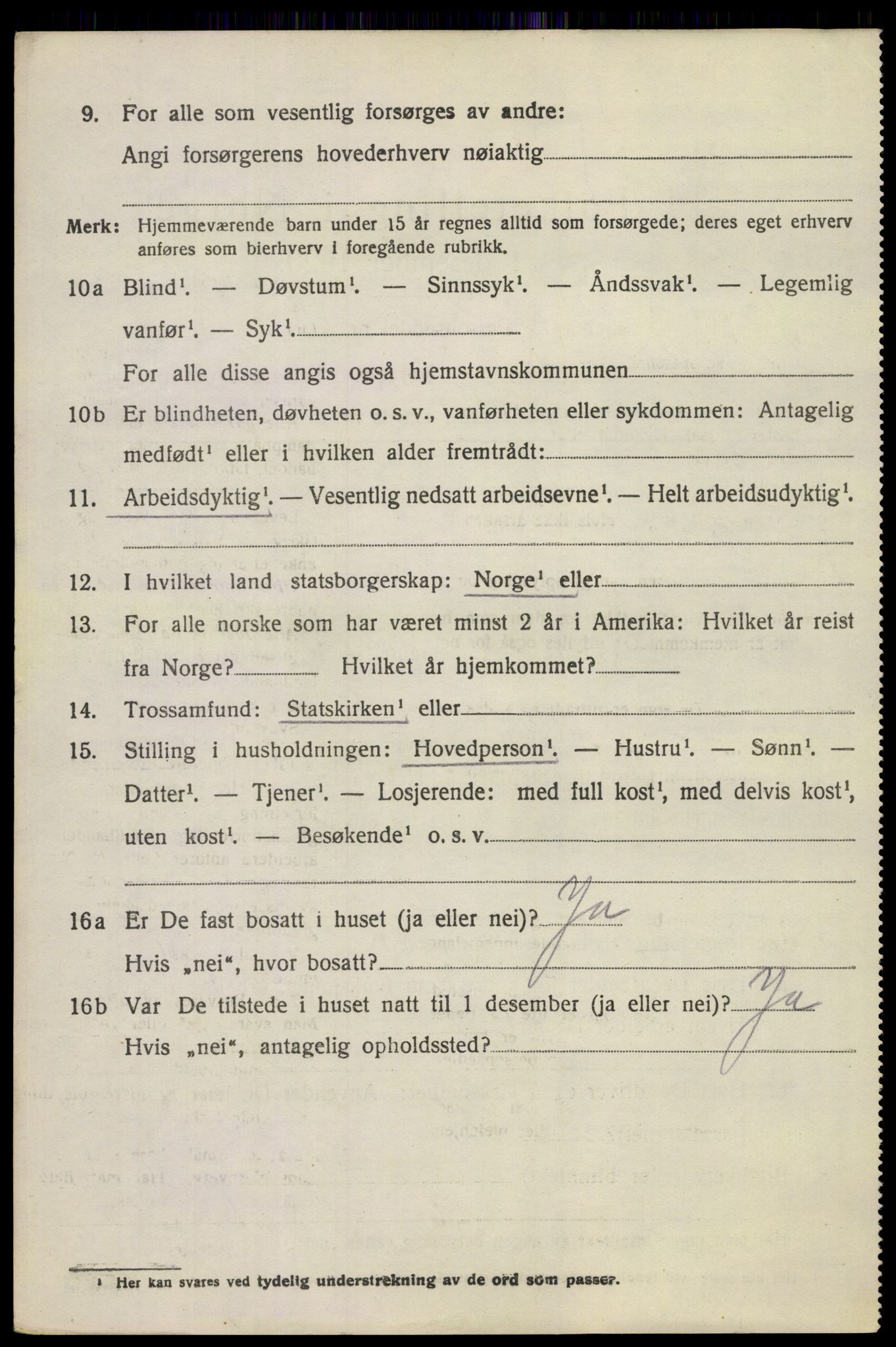 SAKO, 1920 census for Ytre Sandsvær, 1920, p. 4743