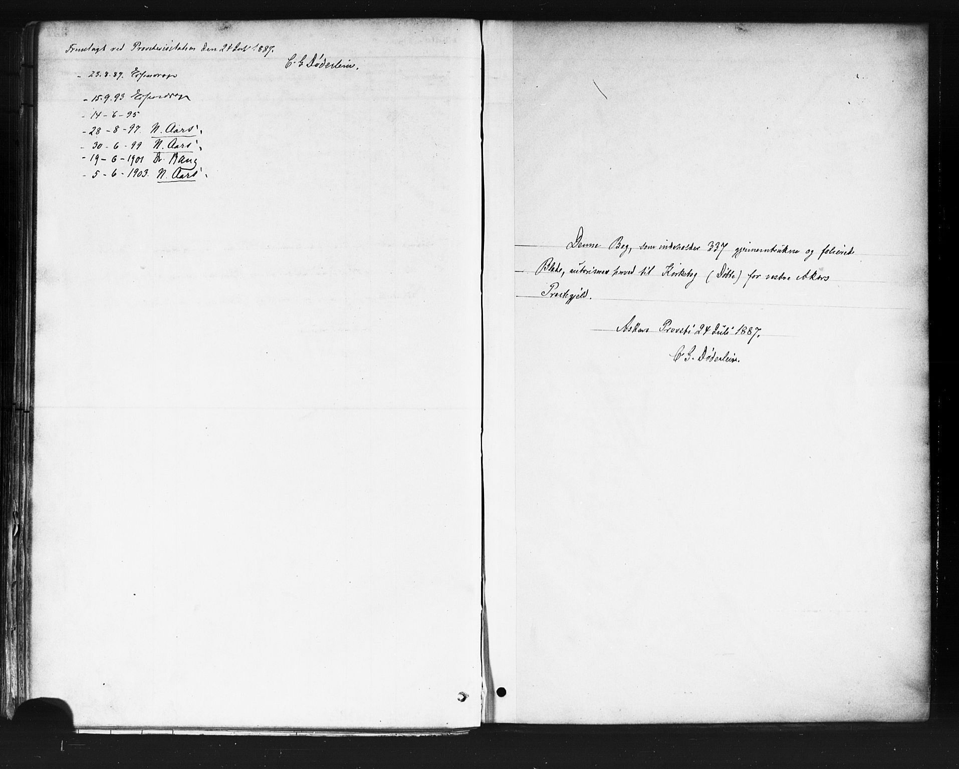 Vestre Aker prestekontor Kirkebøker, SAO/A-10025/F/Fa/L0010: Parish register (official) no. 10, 1886-1903