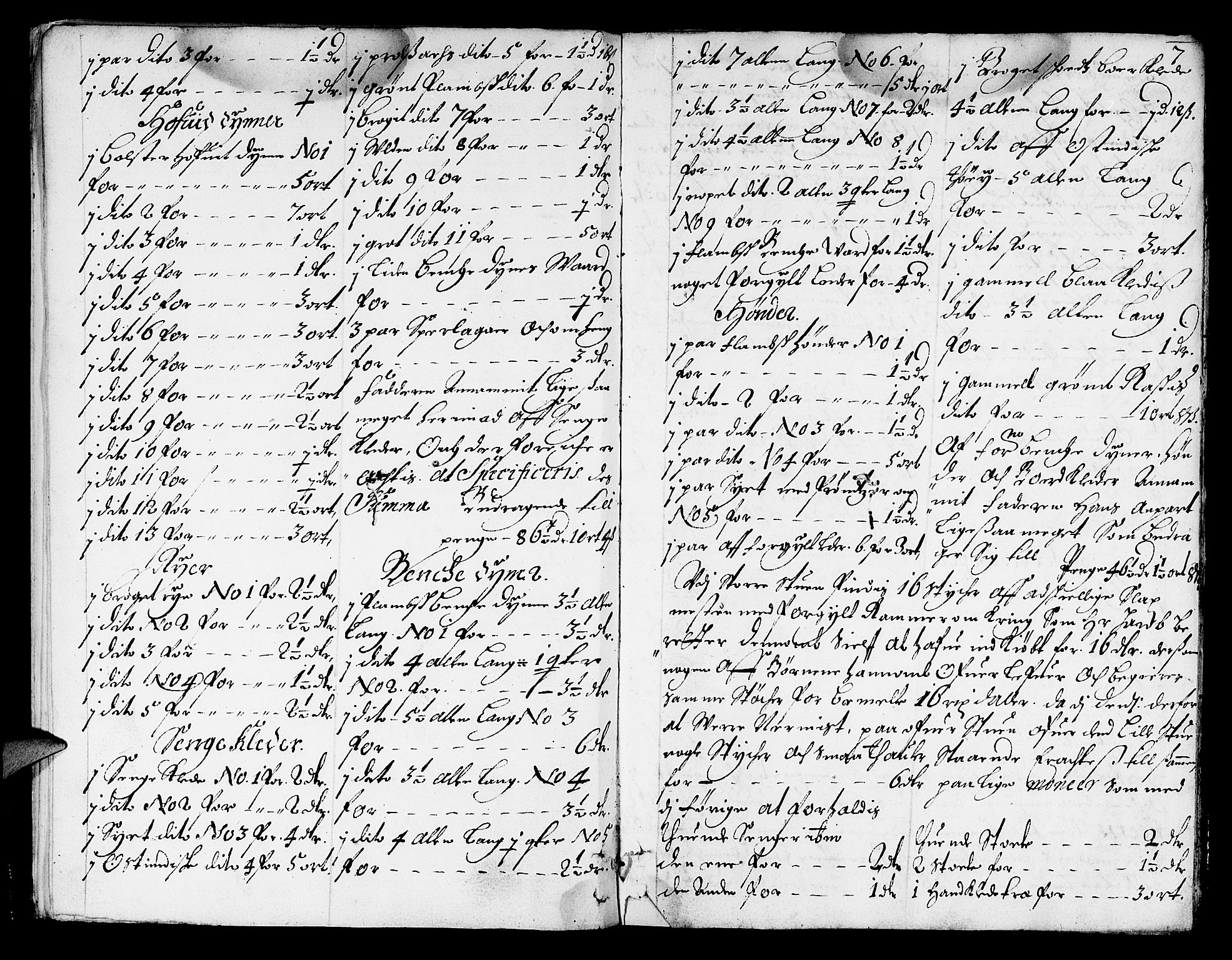 Jæren og Dalane sorenskriveri, AV/SAST-A-100306/5/50BA/L0001: SKIFTEPROTOKOLL <KORTREG>, 1666-1672, p. 6b-7a