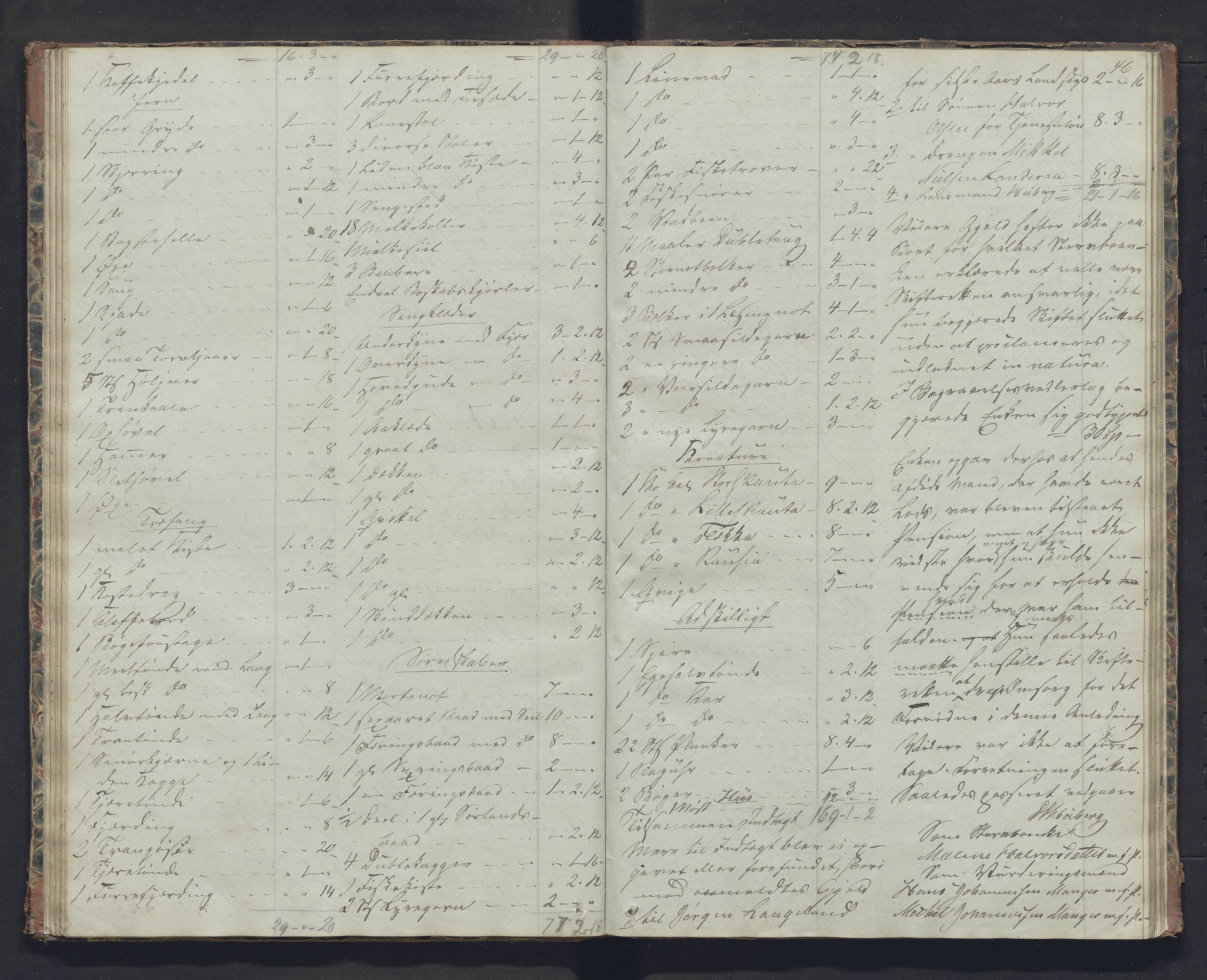 Nordhordland sorenskrivar, AV/SAB-A-2901/1/H/Hb/L0019: Registreringsprotokollar, 1856-1859, p. 46