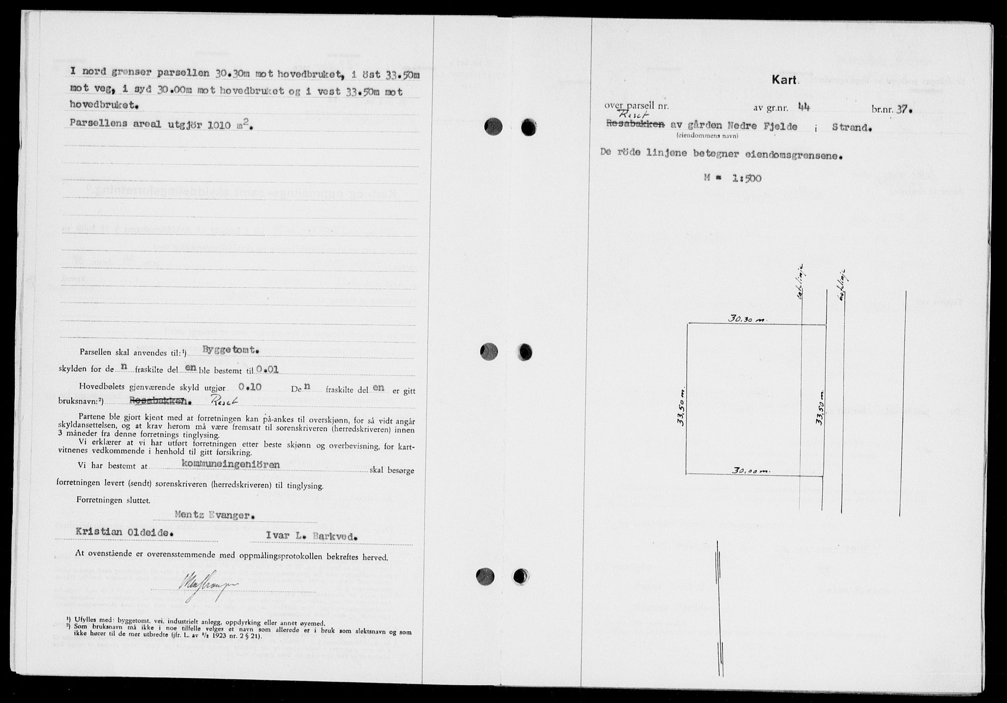 Ryfylke tingrett, SAST/A-100055/001/II/IIB/L0135: Mortgage book no. 114, 1956-1957, Diary no: : 2136/1956