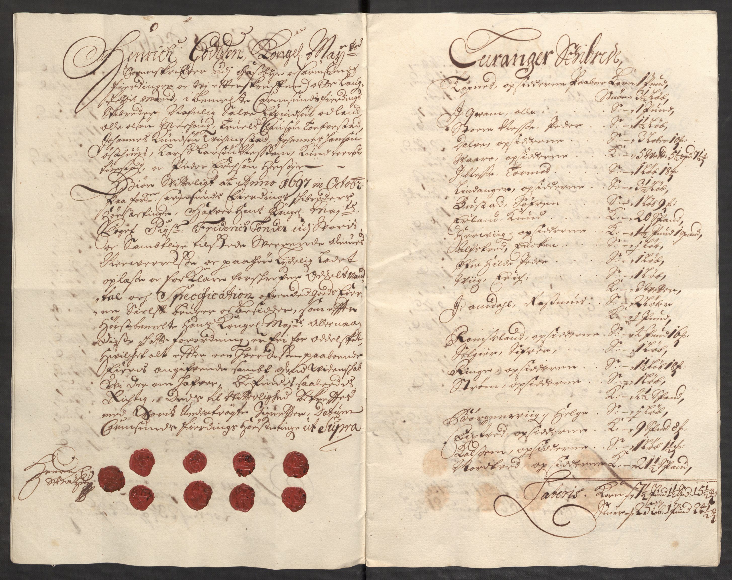 Rentekammeret inntil 1814, Reviderte regnskaper, Fogderegnskap, AV/RA-EA-4092/R47/L2858: Fogderegnskap Ryfylke, 1697-1700, p. 47