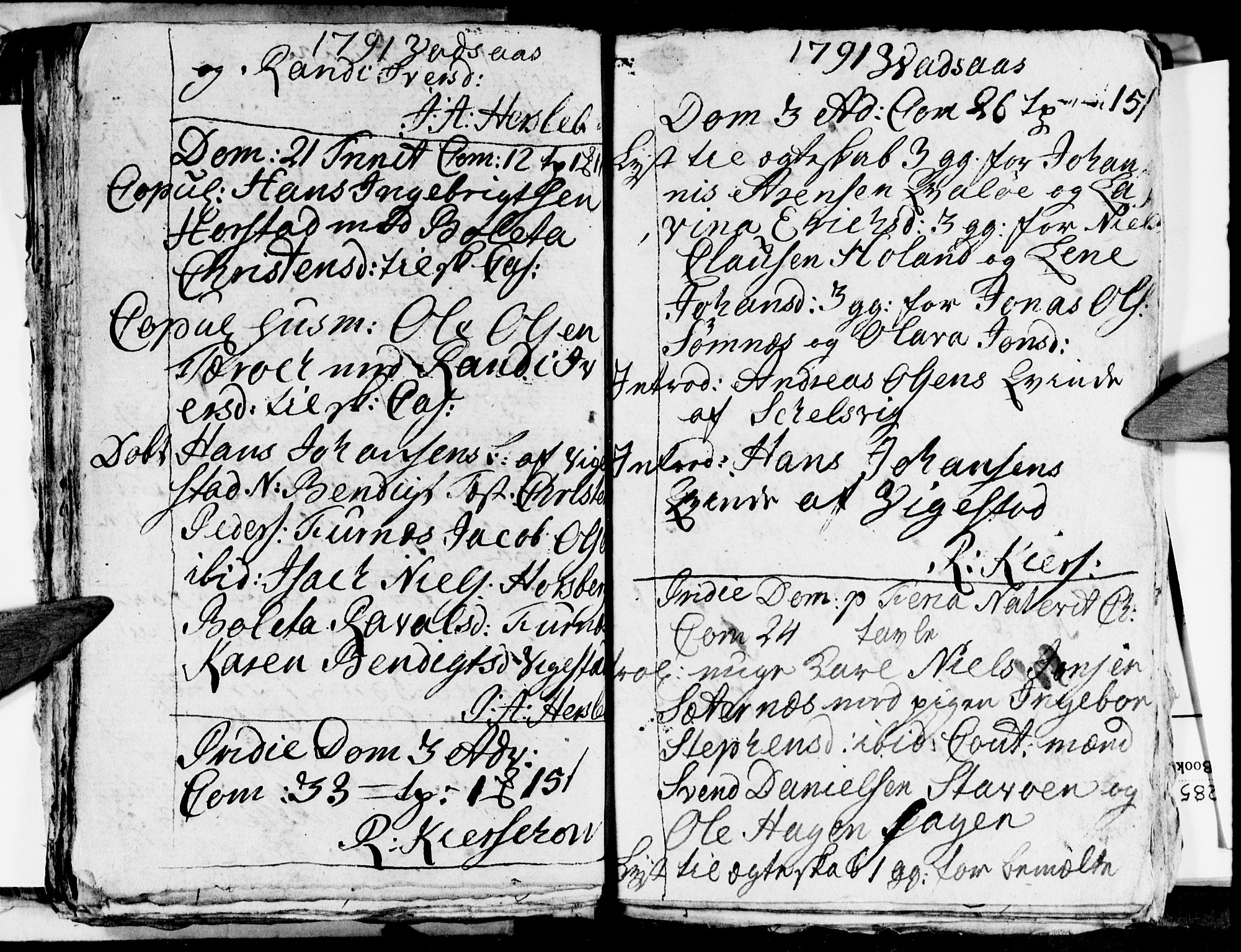 Ministerialprotokoller, klokkerbøker og fødselsregistre - Nordland, AV/SAT-A-1459/810/L0139: Parish register (official) no. 810A03, 1785-1816