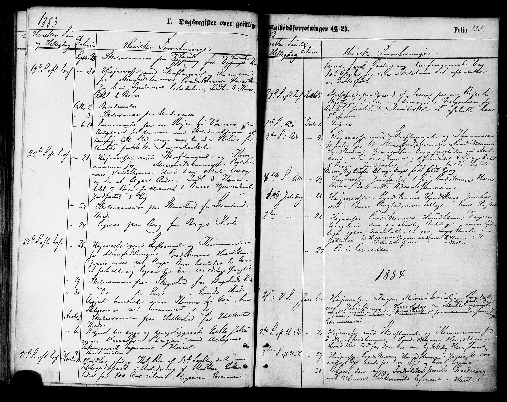 Ministerialprotokoller, klokkerbøker og fødselsregistre - Nordland, SAT/A-1459/855/L0802: Parish register (official) no. 855A10, 1875-1886, p. 335