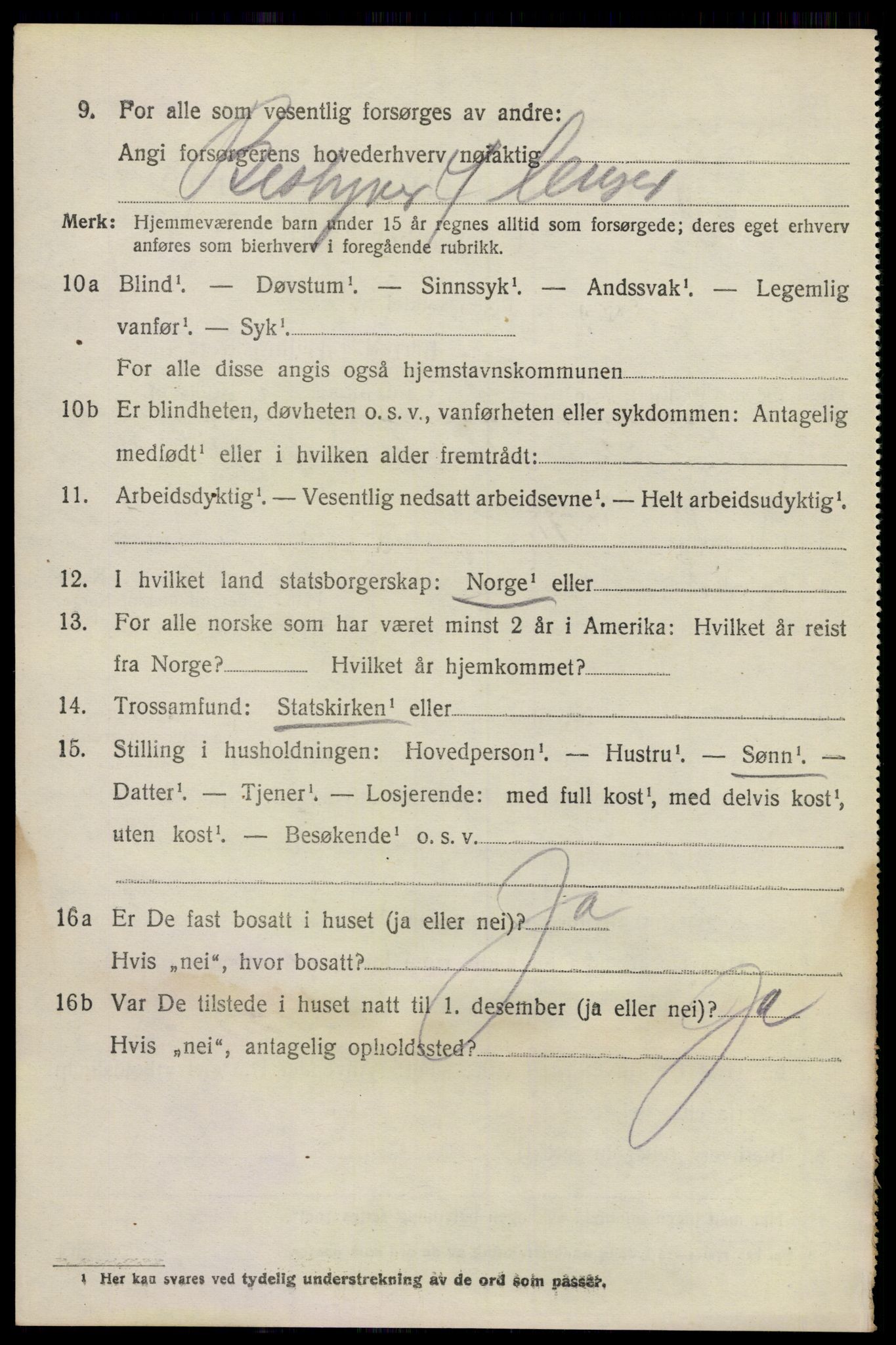 SAO, 1920 census for Fet, 1920, p. 3773