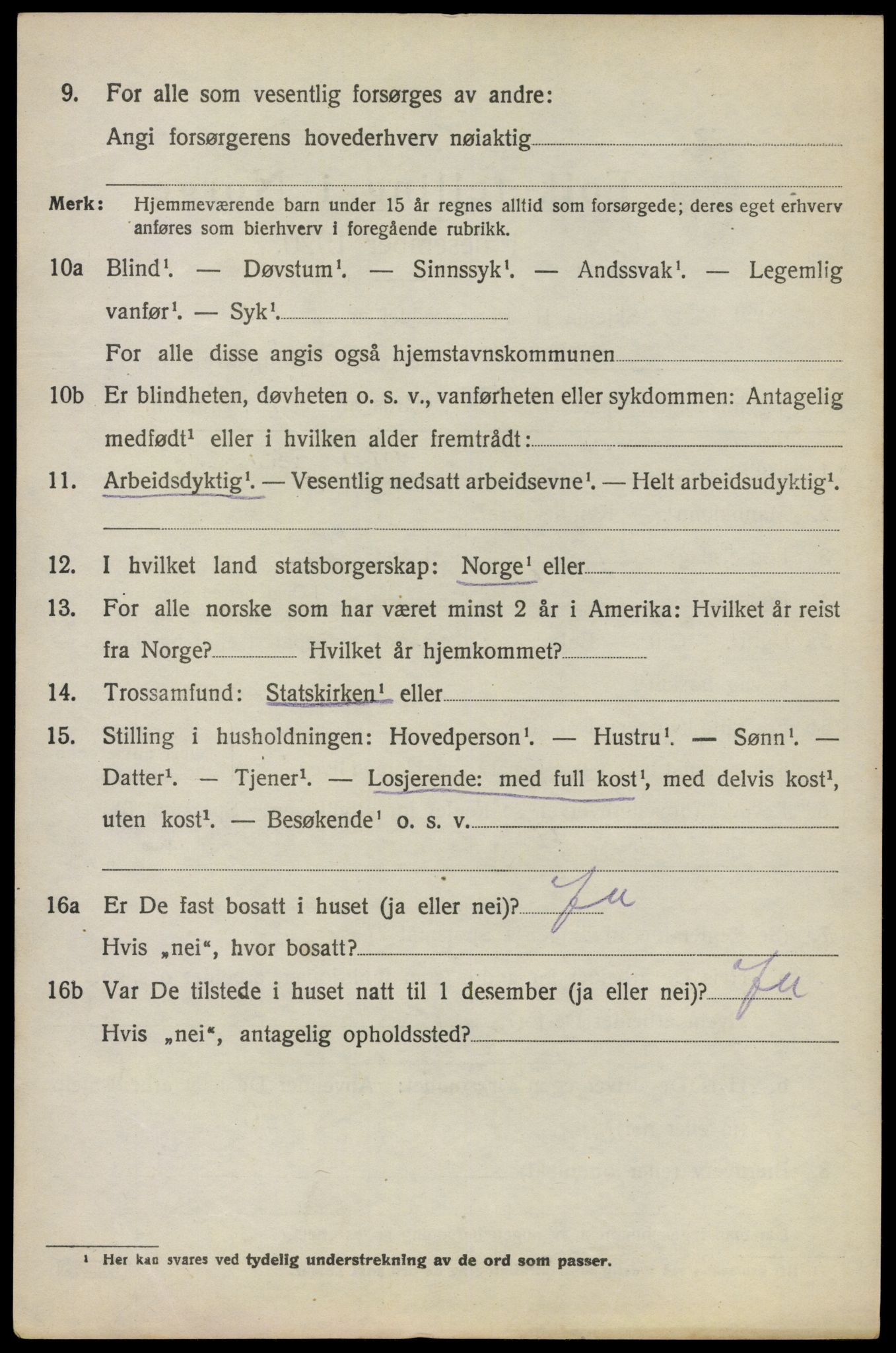 SAO, 1920 census for Asker, 1920, p. 13941