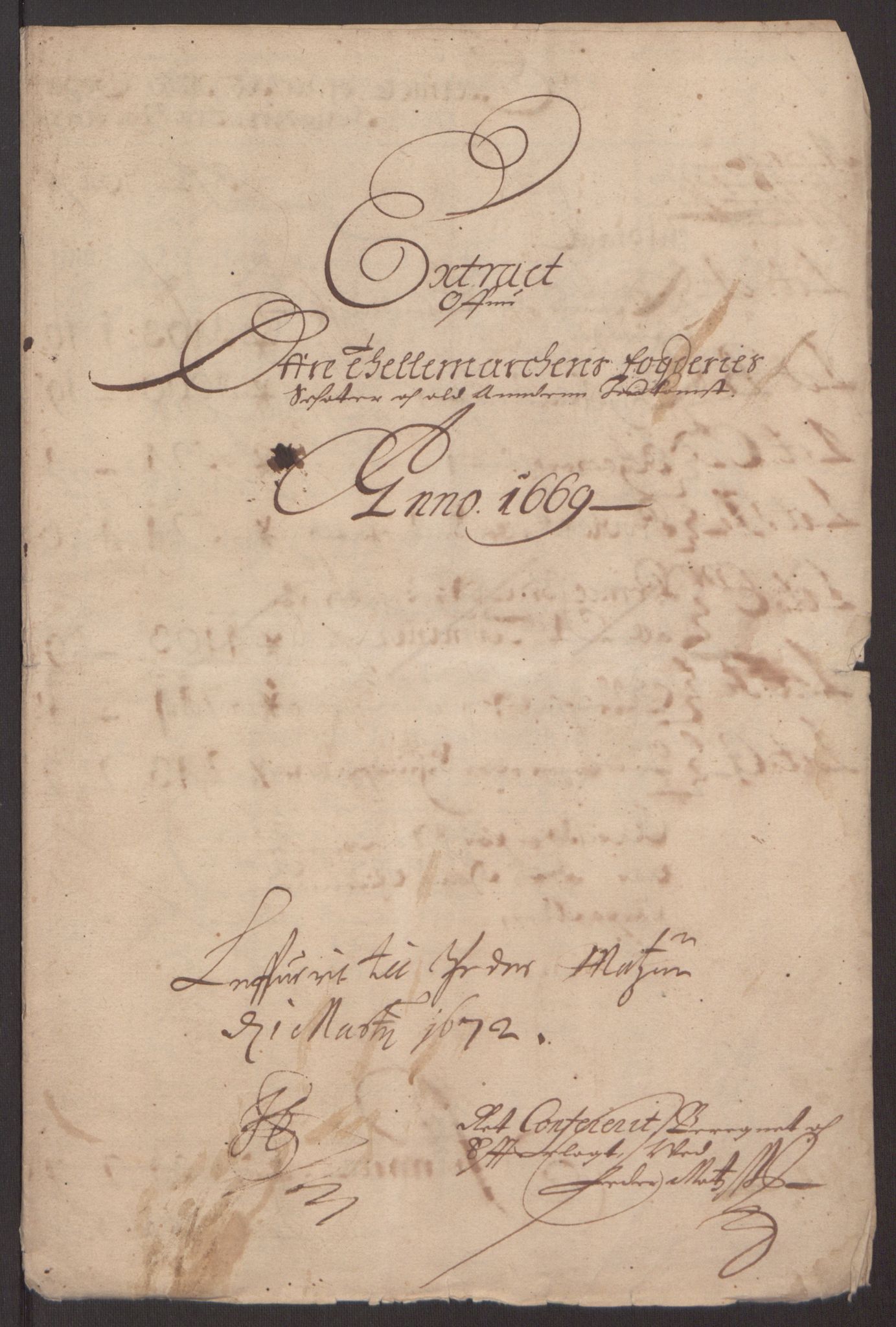 Rentekammeret inntil 1814, Reviderte regnskaper, Fogderegnskap, RA/EA-4092/R35/L2059: Fogderegnskap Øvre og Nedre Telemark, 1668-1670, p. 12