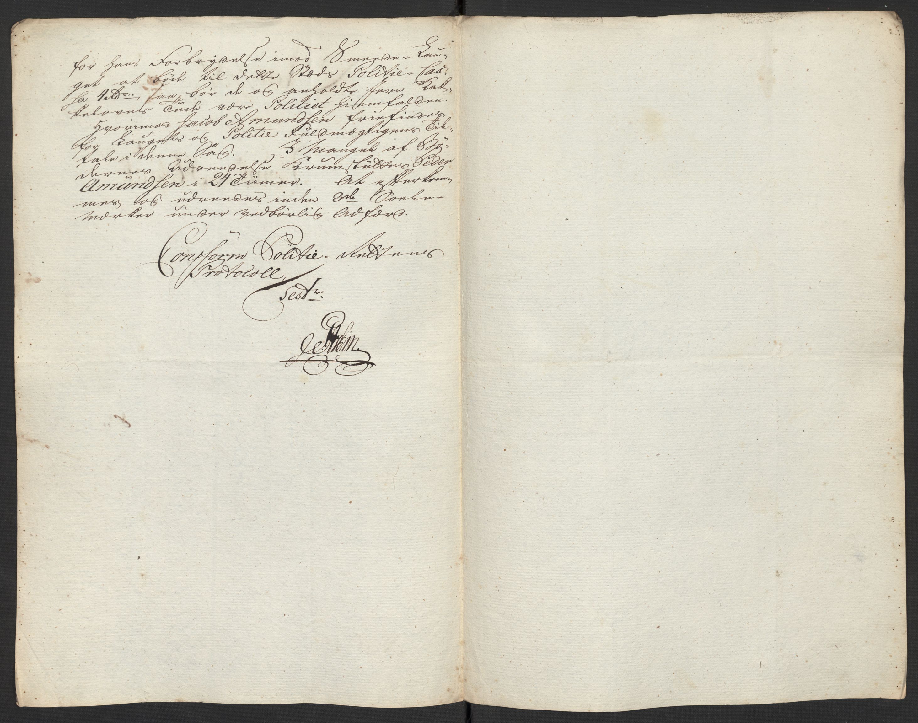 Oslo politidistrikt, AV/SAO-A-10085/D/Da/L0003: Innkomne brev, pro memoria m.v., 1781, p. 266
