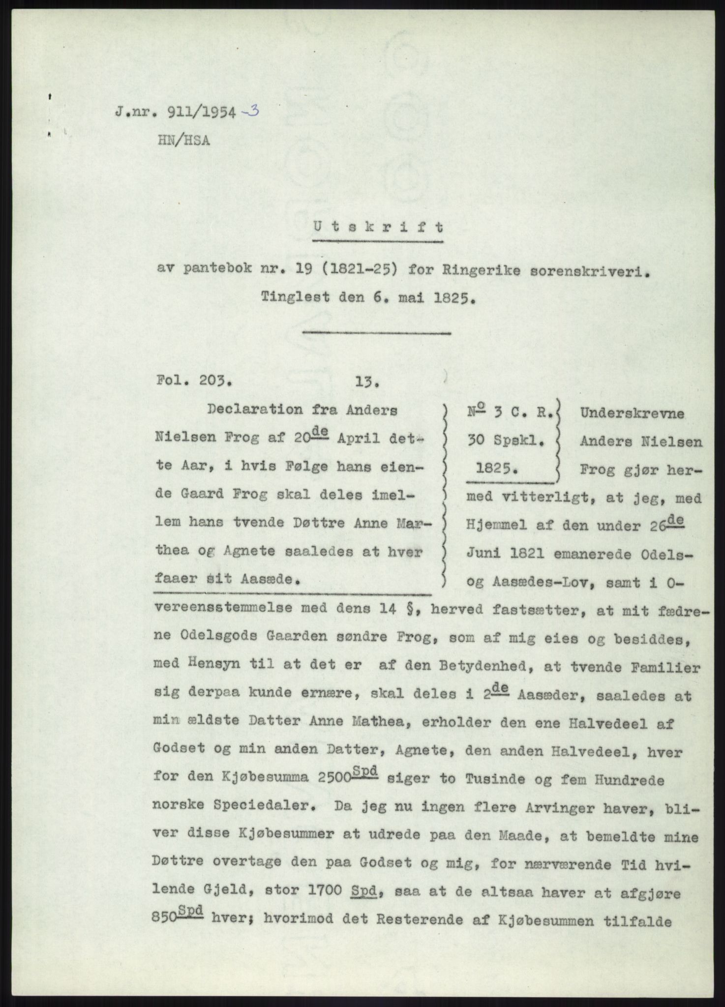 Statsarkivet i Kongsberg, SAKO/A-0001, 1944-1954, p. 476