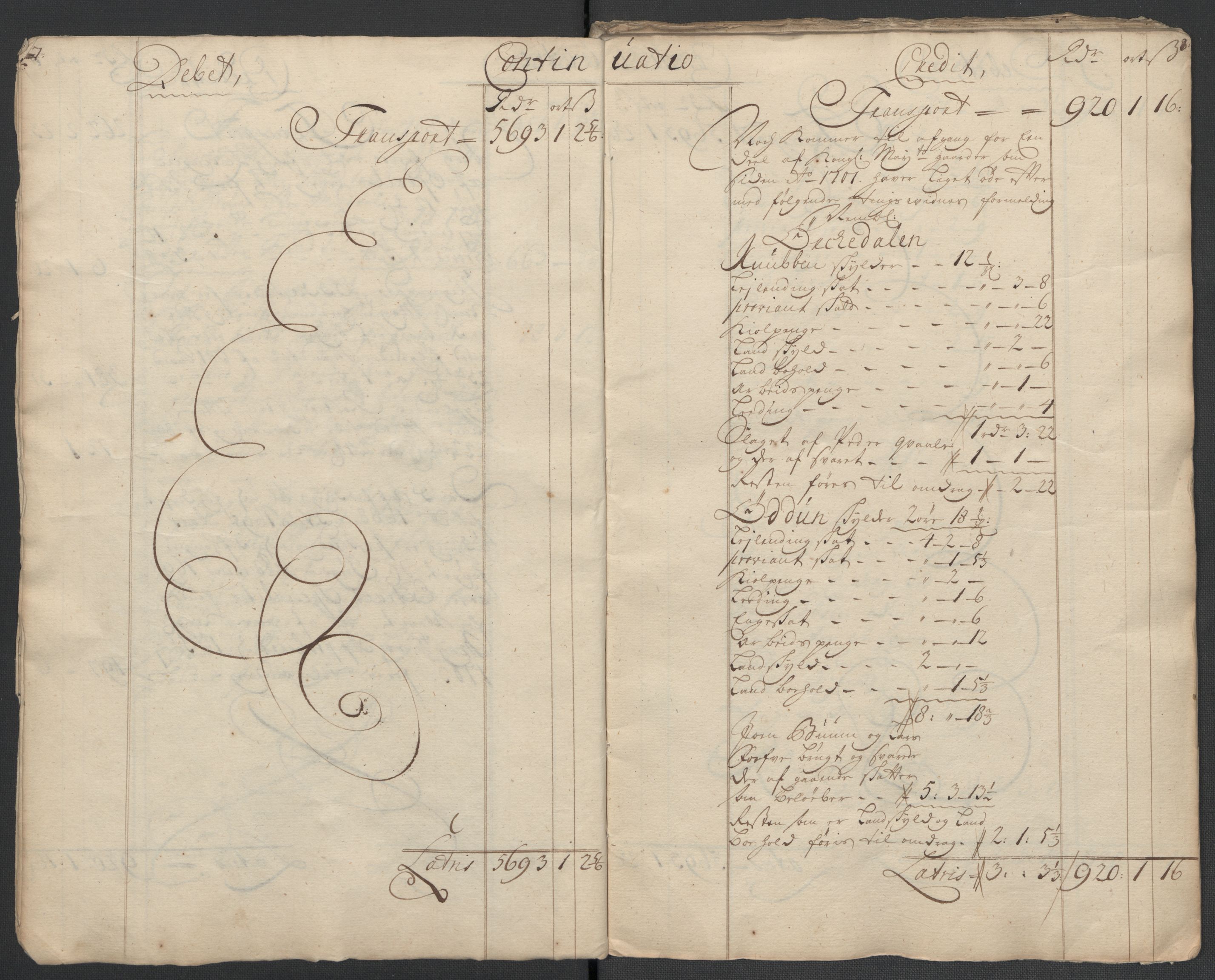 Rentekammeret inntil 1814, Reviderte regnskaper, Fogderegnskap, AV/RA-EA-4092/R60/L3961: Fogderegnskap Orkdal og Gauldal, 1711, p. 10