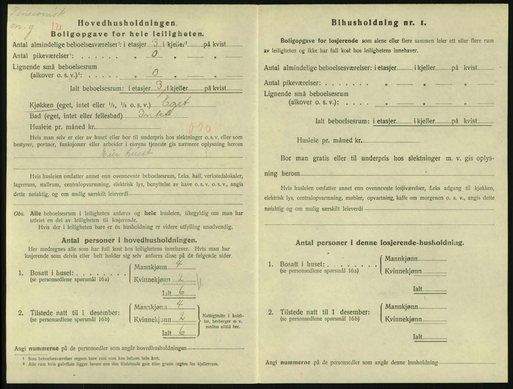 SAKO, 1920 census for Horten, 1920, p. 6162