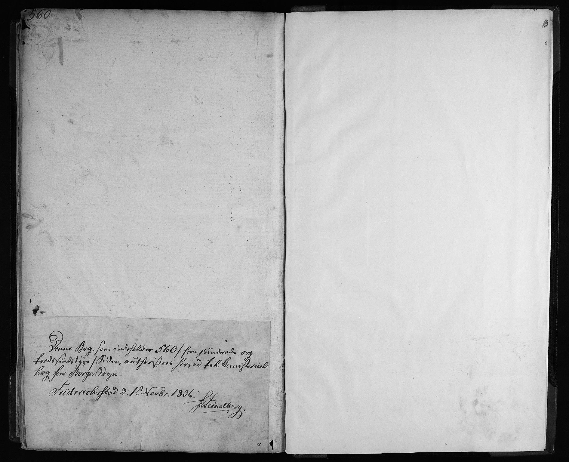 Borge prestekontor Kirkebøker, SAO/A-10903/F/Fa/L0004: Parish register (official) no. I 4, 1836-1848, p. 560