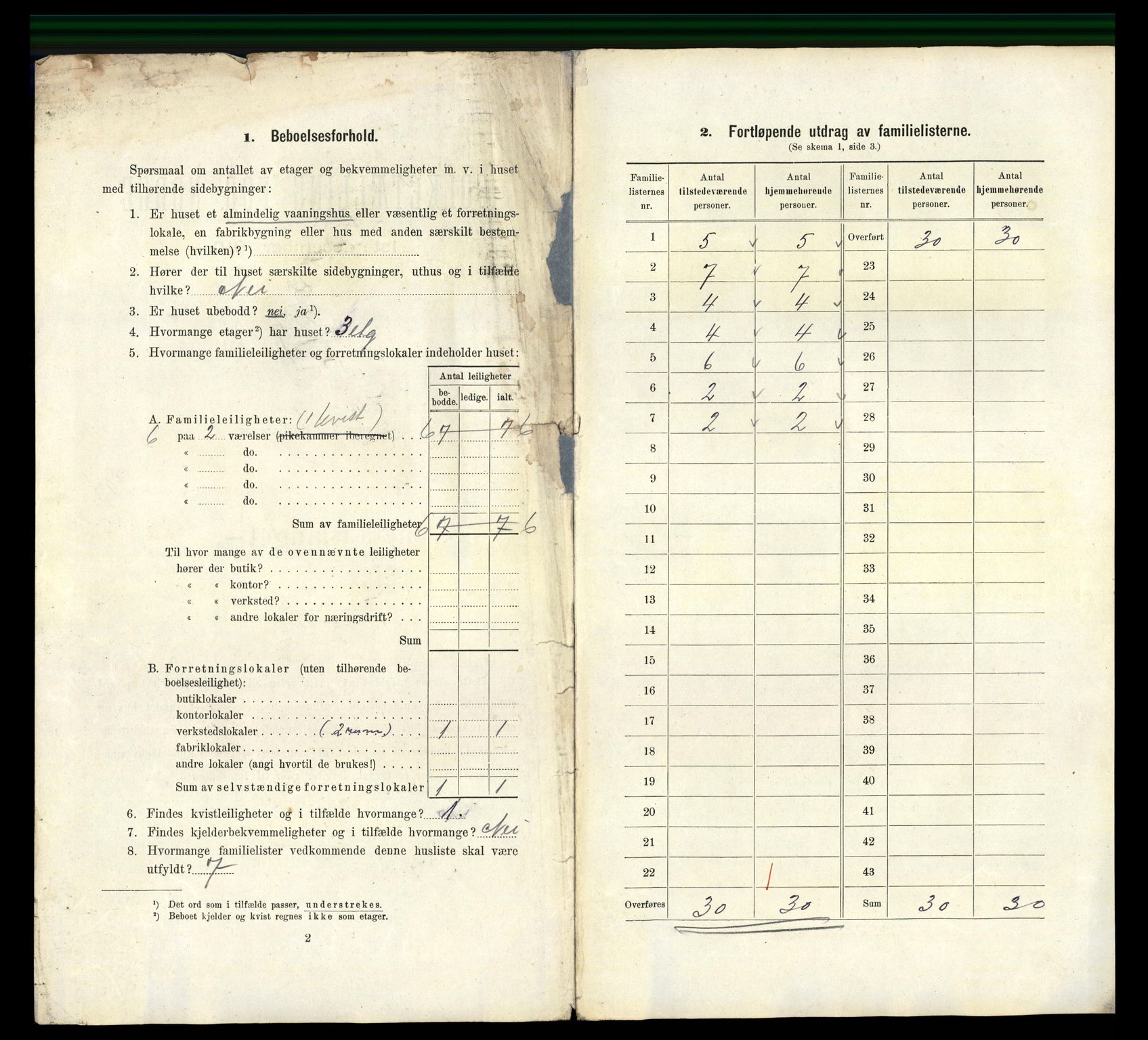 RA, 1910 census for Bergen, 1910, p. 36094