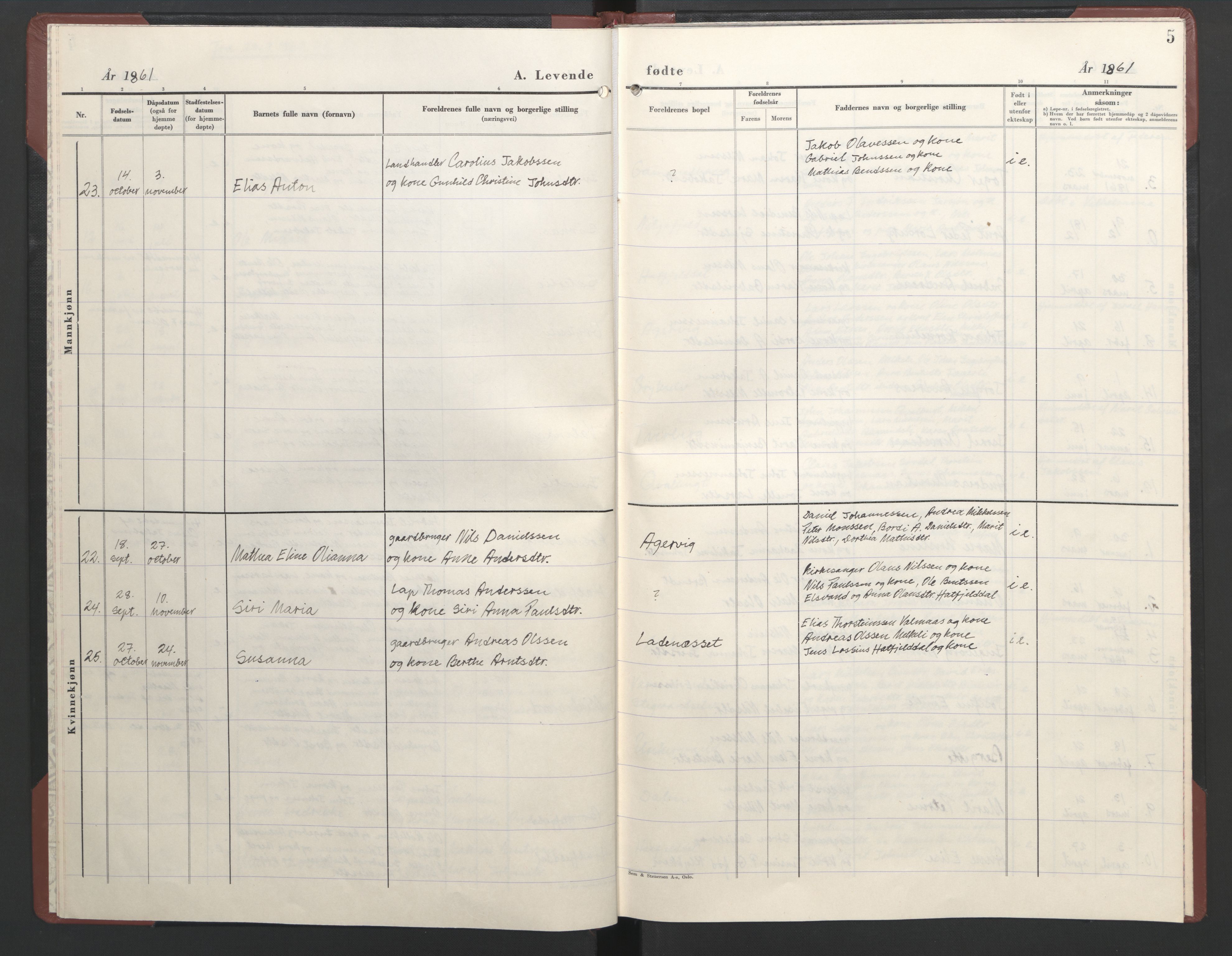 Ministerialprotokoller, klokkerbøker og fødselsregistre - Nordland, AV/SAT-A-1459/823/L0335: Parish register (official) no. 823D01, 1860-1864, p. 5