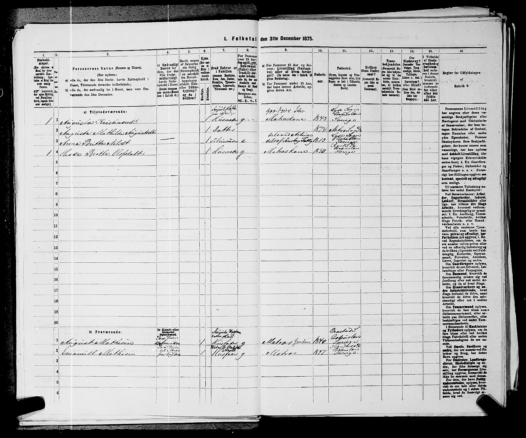 SAKO, 1875 census for 0722P Nøtterøy, 1875, p. 1571