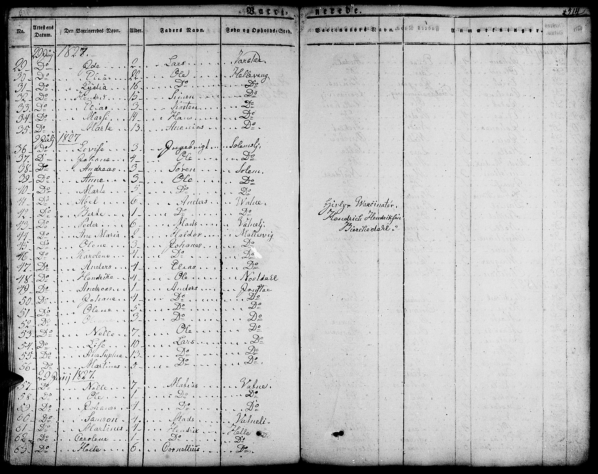 Førde sokneprestembete, AV/SAB-A-79901/H/Haa/Haaa/L0006: Parish register (official) no. A 6, 1821-1842, p. 514