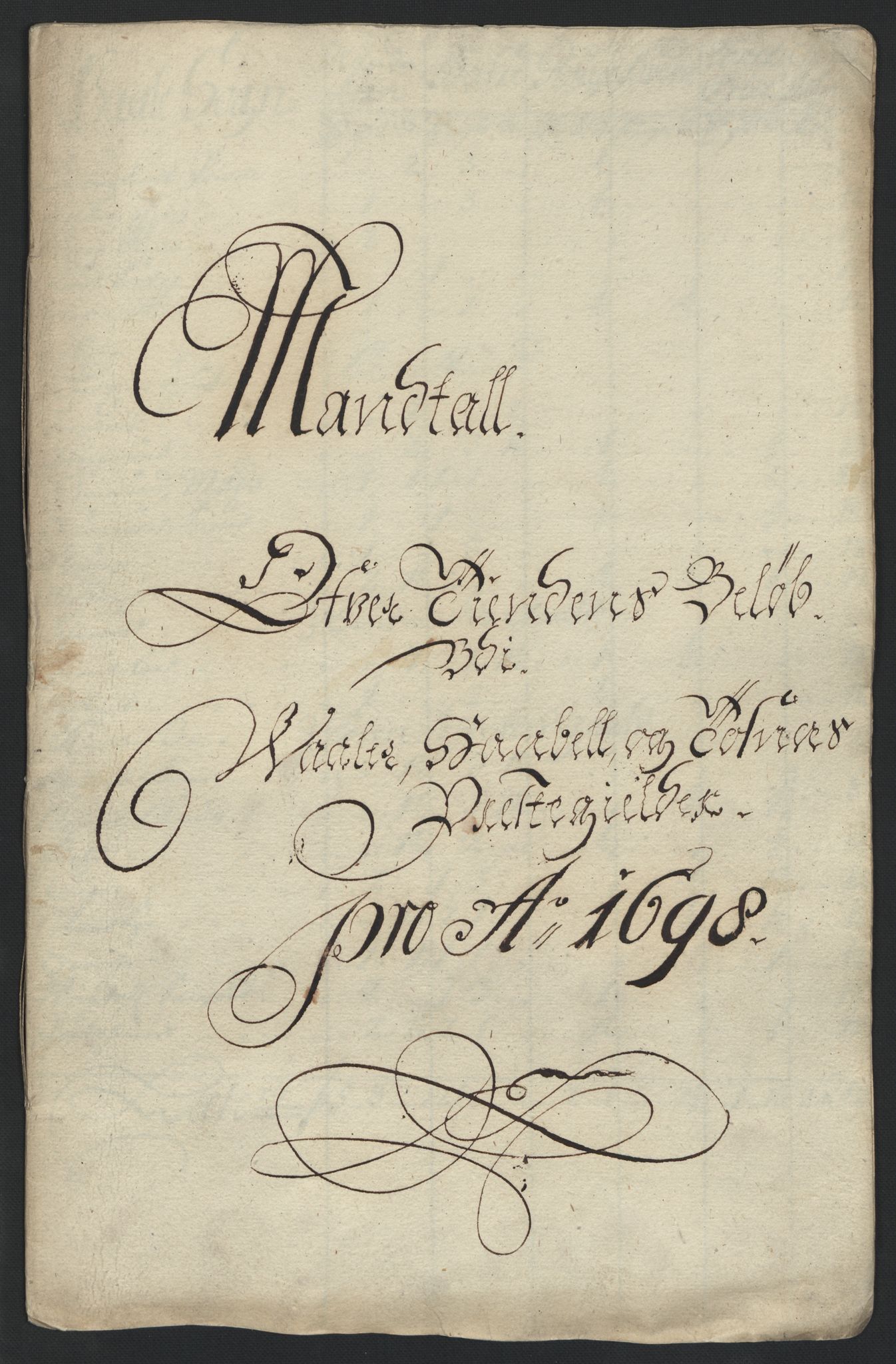 Rentekammeret inntil 1814, Reviderte regnskaper, Fogderegnskap, RA/EA-4092/R04/L0127: Fogderegnskap Moss, Onsøy, Tune, Veme og Åbygge, 1698, p. 15