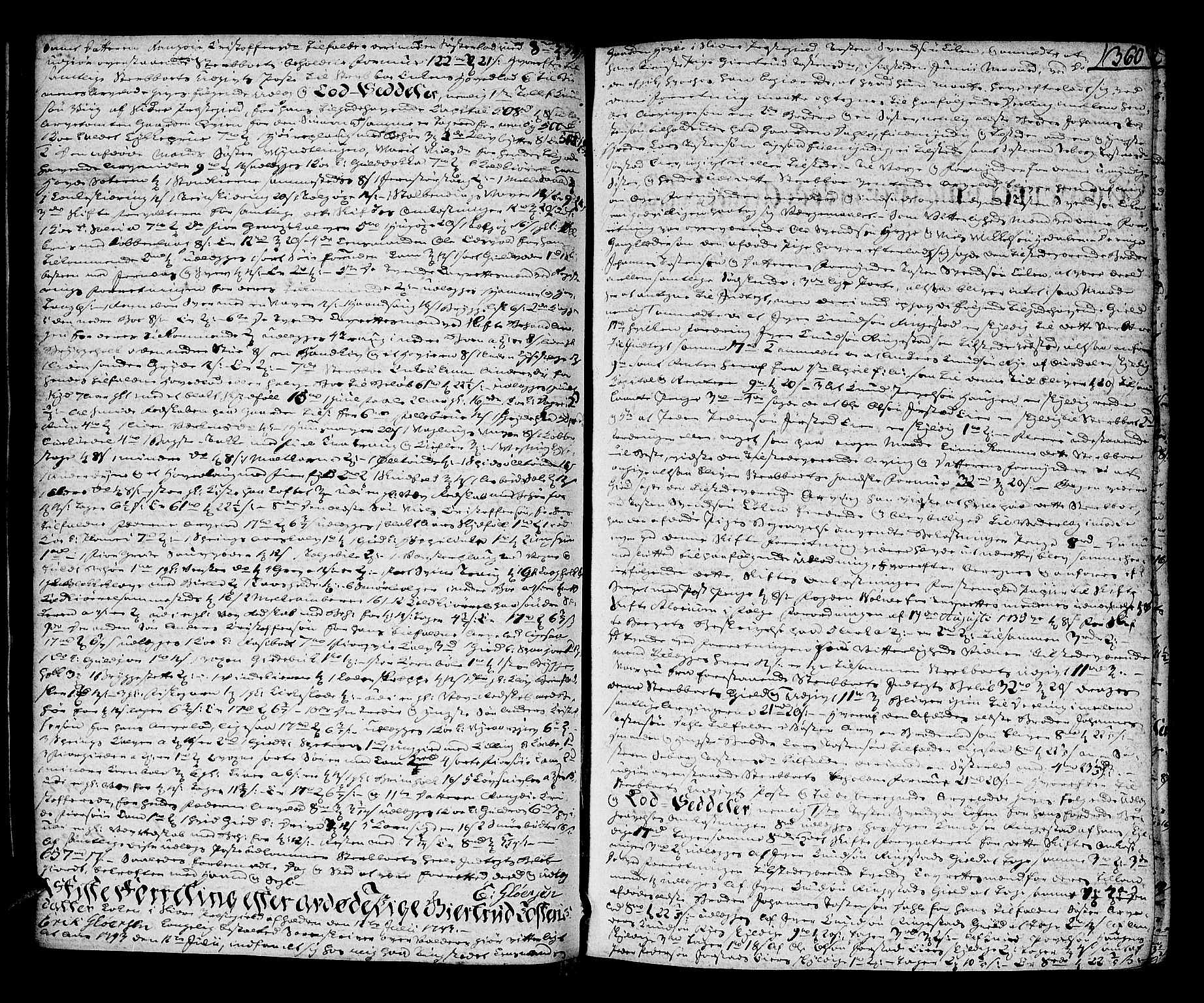 Valdres sorenskriveri, SAH/TING-016/J/Ja/Jaa/L0001: Skifteprotokoll, 1786-1798, p. 359b-360a