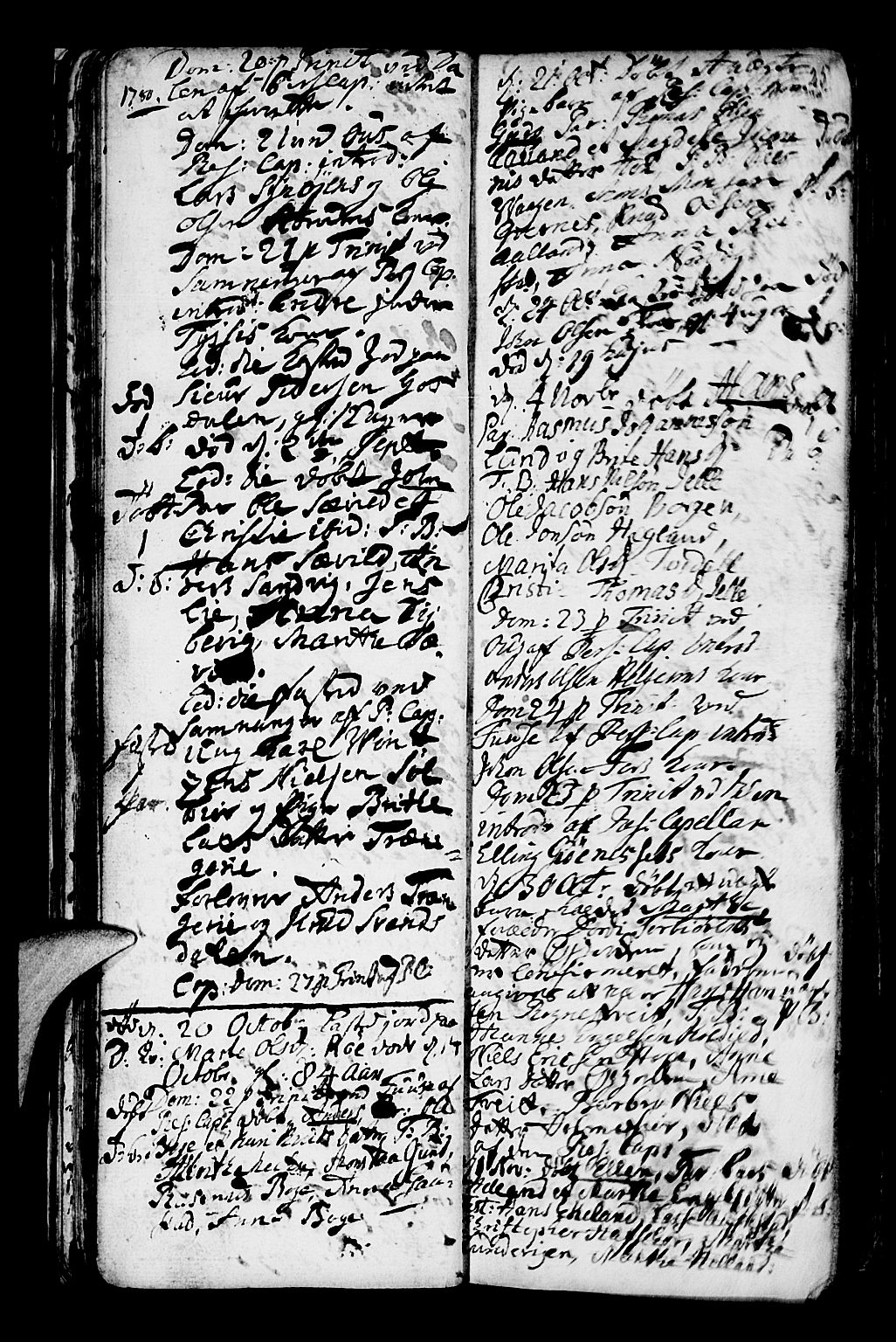 Os sokneprestembete, AV/SAB-A-99929: Parish register (official) no. A 10, 1779-1788, p. 25