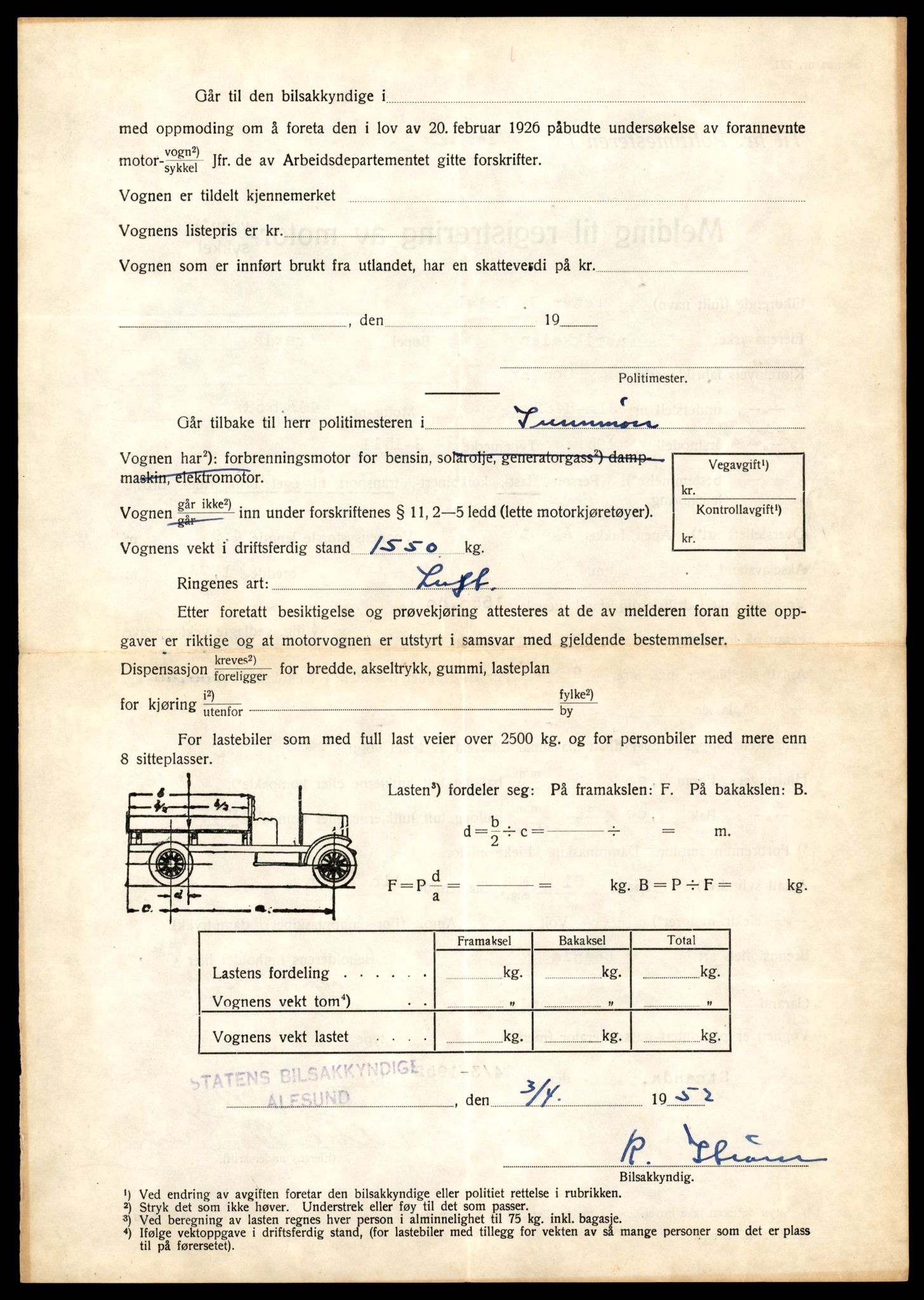 Møre og Romsdal vegkontor - Ålesund trafikkstasjon, AV/SAT-A-4099/F/Fe/L0017: Registreringskort for kjøretøy T 1985 - T 10090, 1927-1998, p. 3312