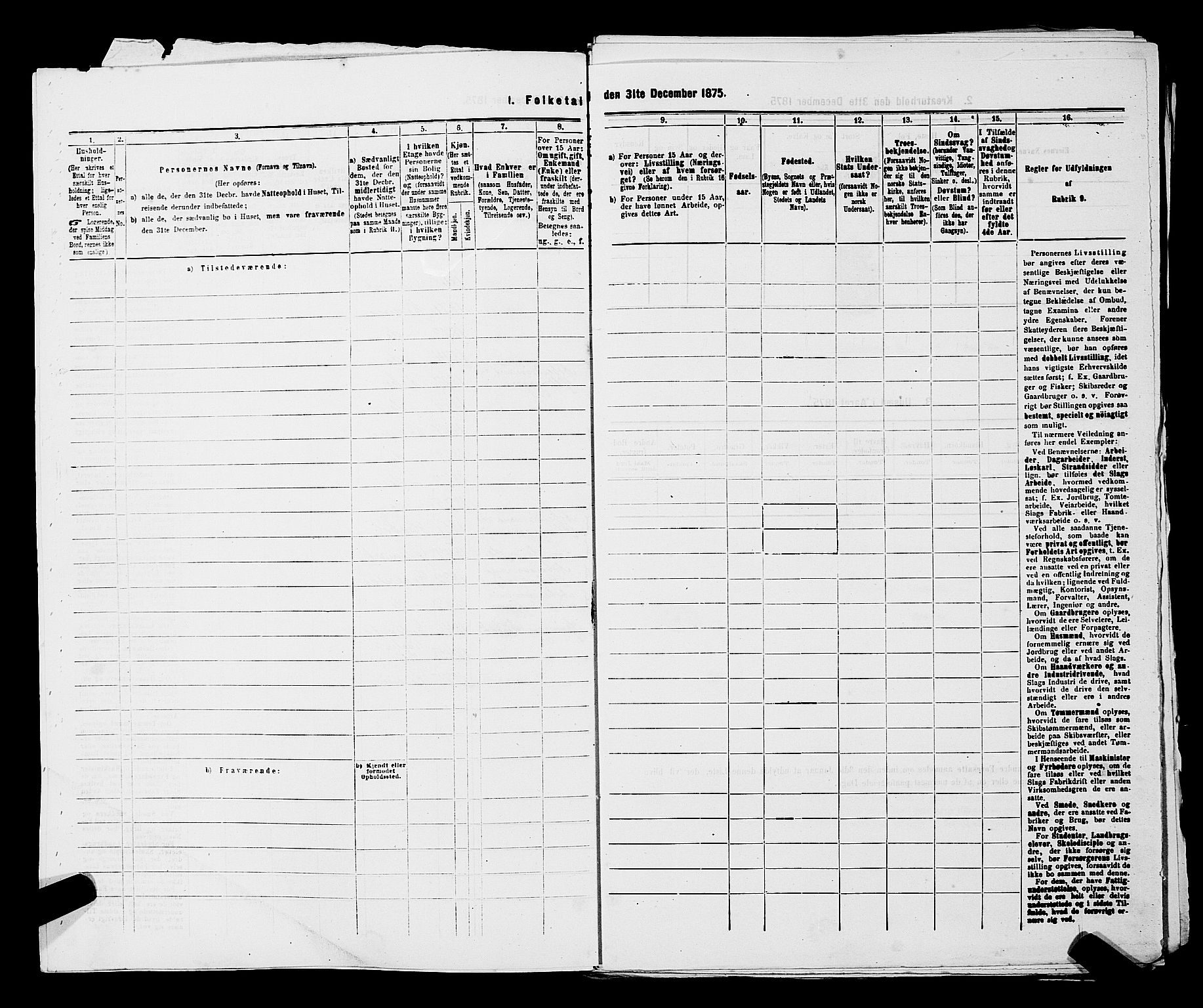 RA, 1875 census for 0301 Kristiania, 1875, p. 3605