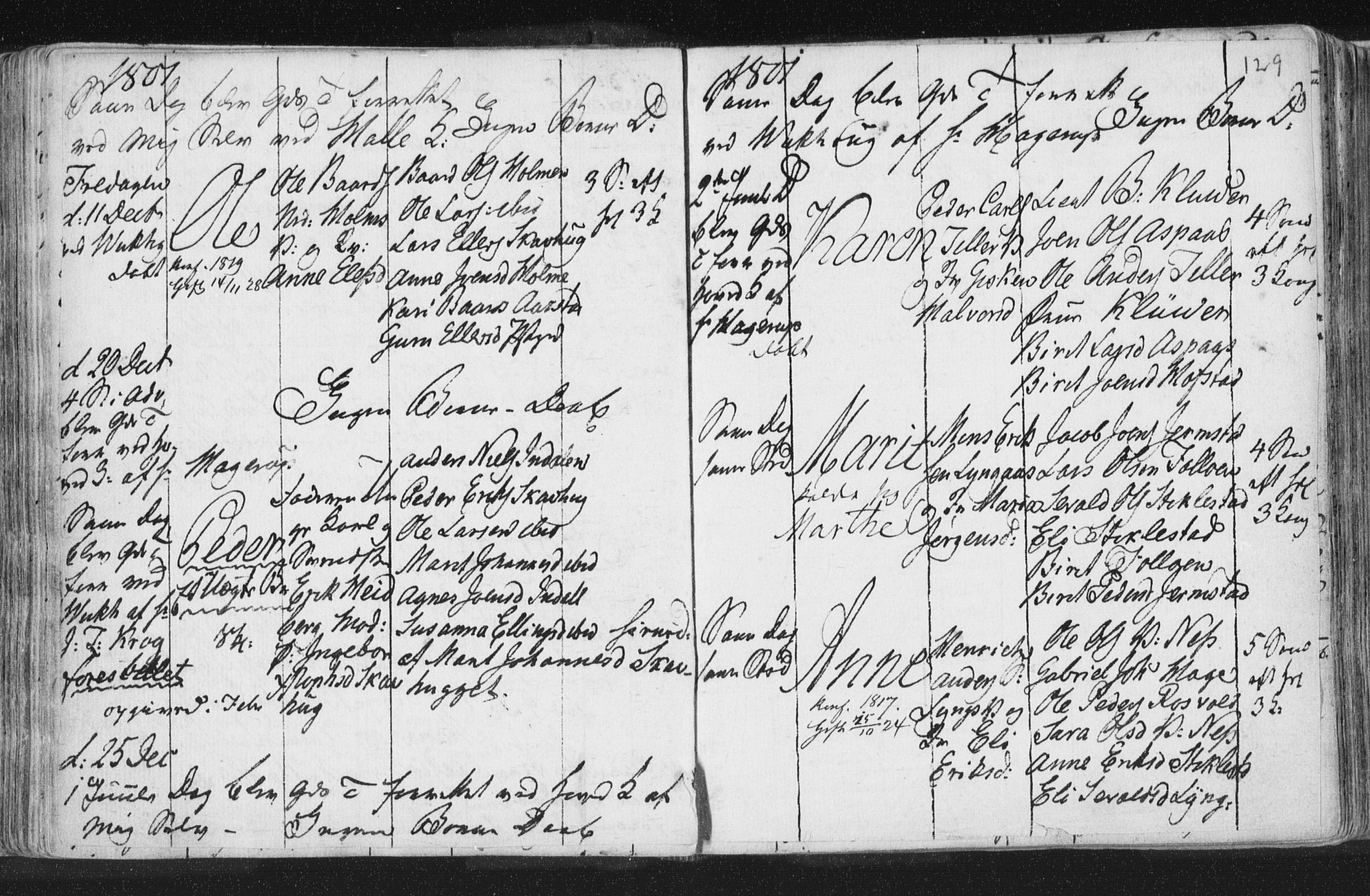 Ministerialprotokoller, klokkerbøker og fødselsregistre - Nord-Trøndelag, AV/SAT-A-1458/723/L0232: Parish register (official) no. 723A03, 1781-1804, p. 129