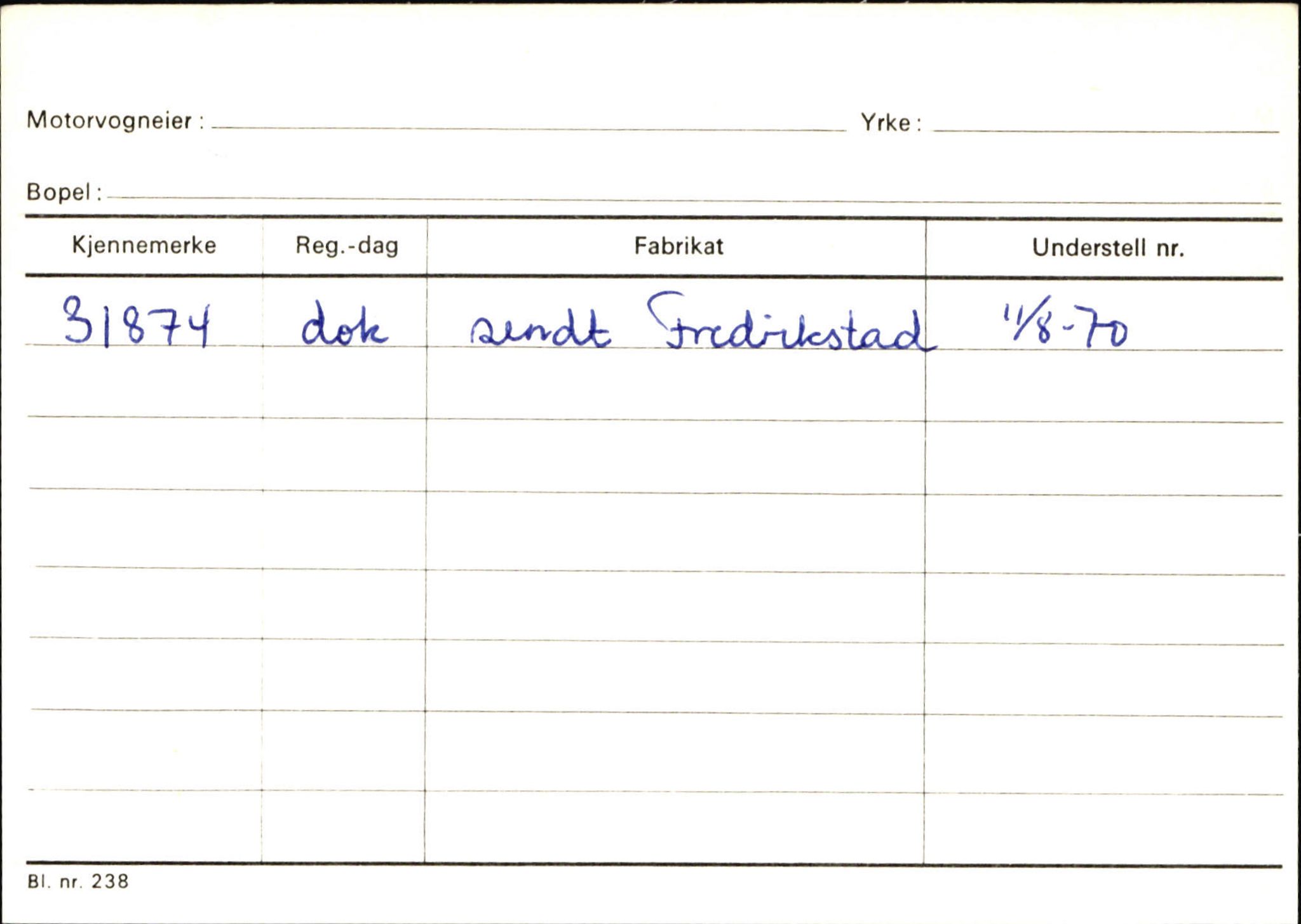 Statens vegvesen, Sogn og Fjordane vegkontor, SAB/A-5301/4/F/L0144: Registerkort Vågsøy A-R, 1945-1975, p. 922