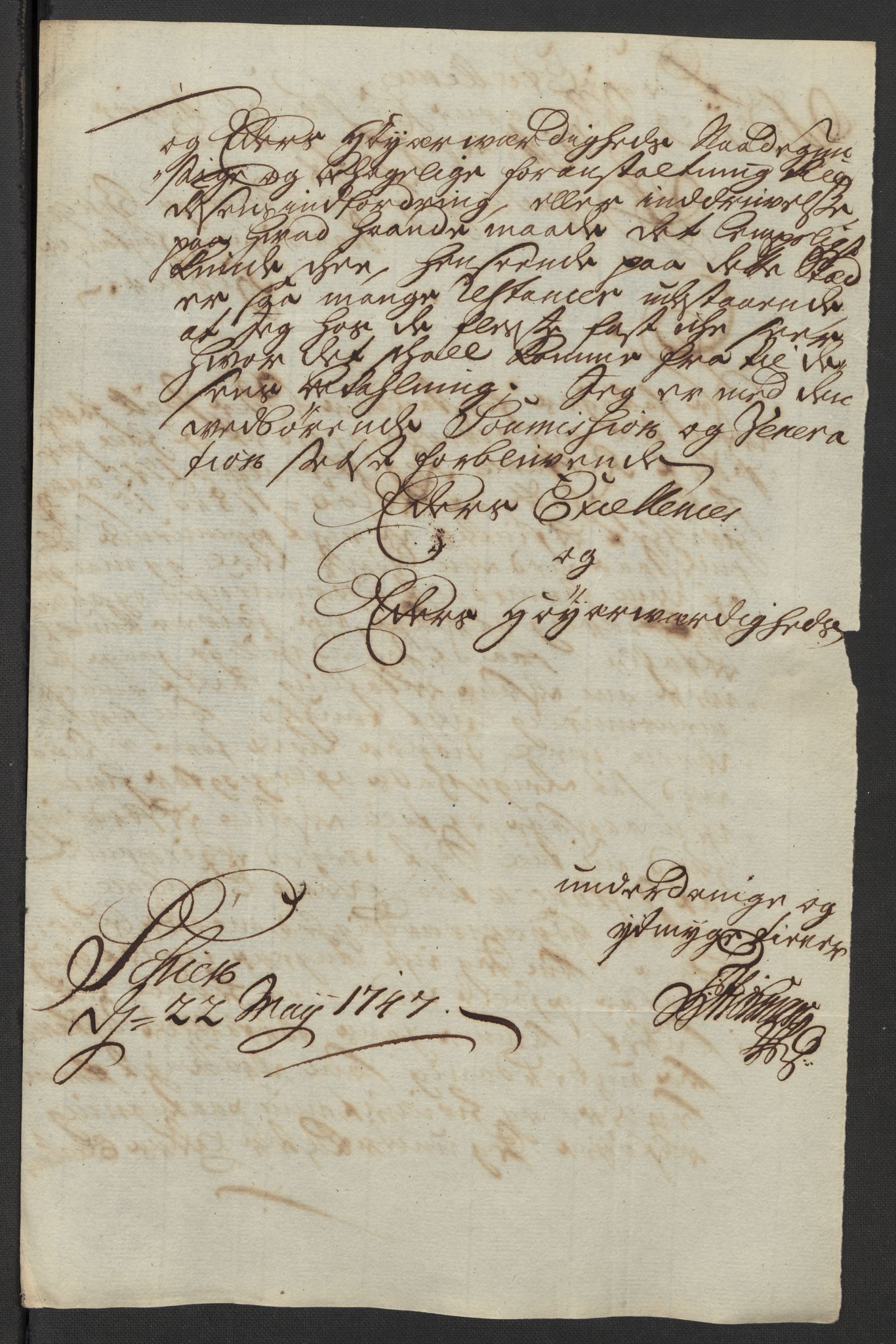 Kristiania tukthus, AV/SAO-A-10644/A/Ad/Adb/L0011: Innkomne skriv, rapporter og regnskap, 1742-1783, p. 263