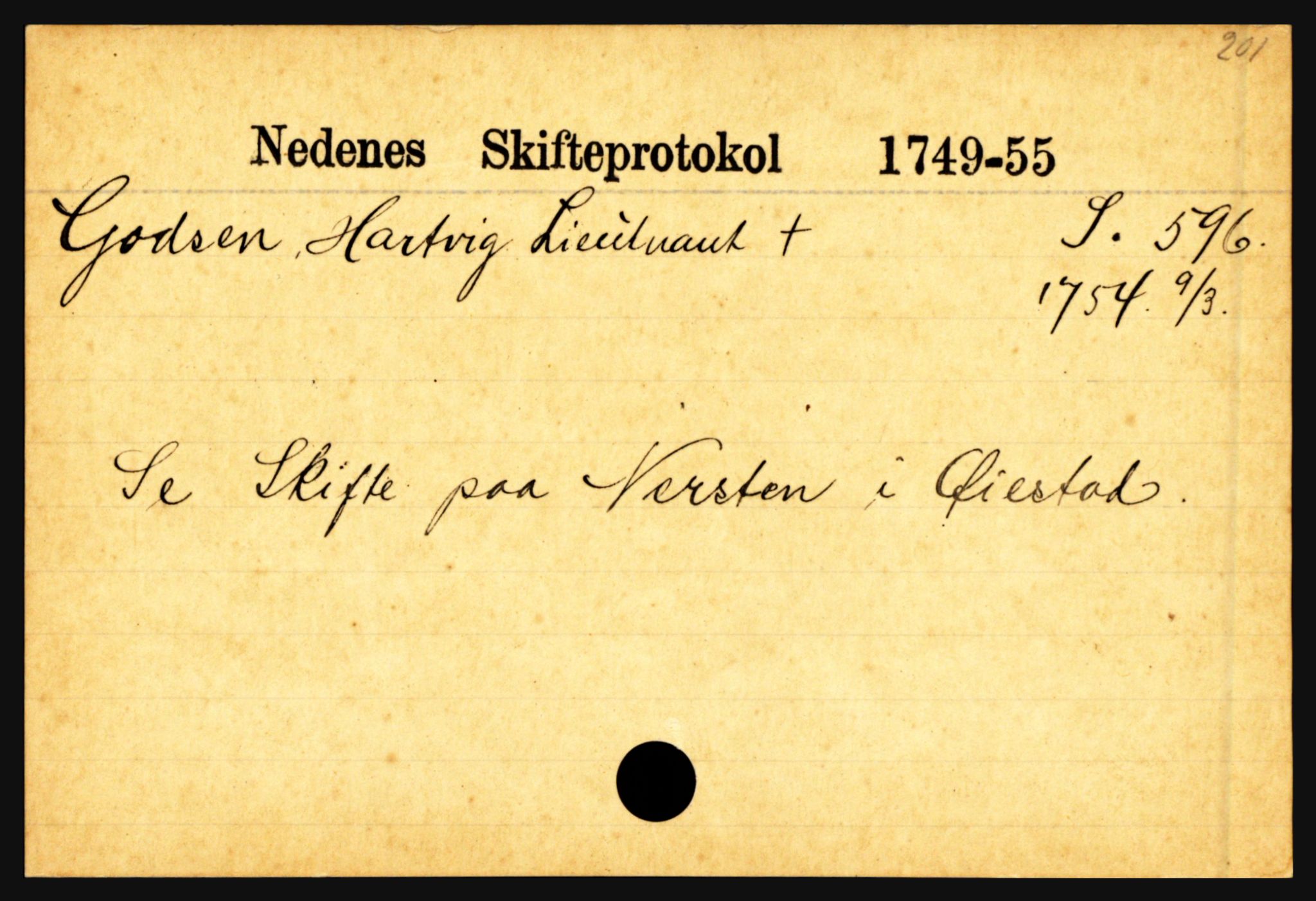 Nedenes sorenskriveri før 1824, AV/SAK-1221-0007/H, p. 9653