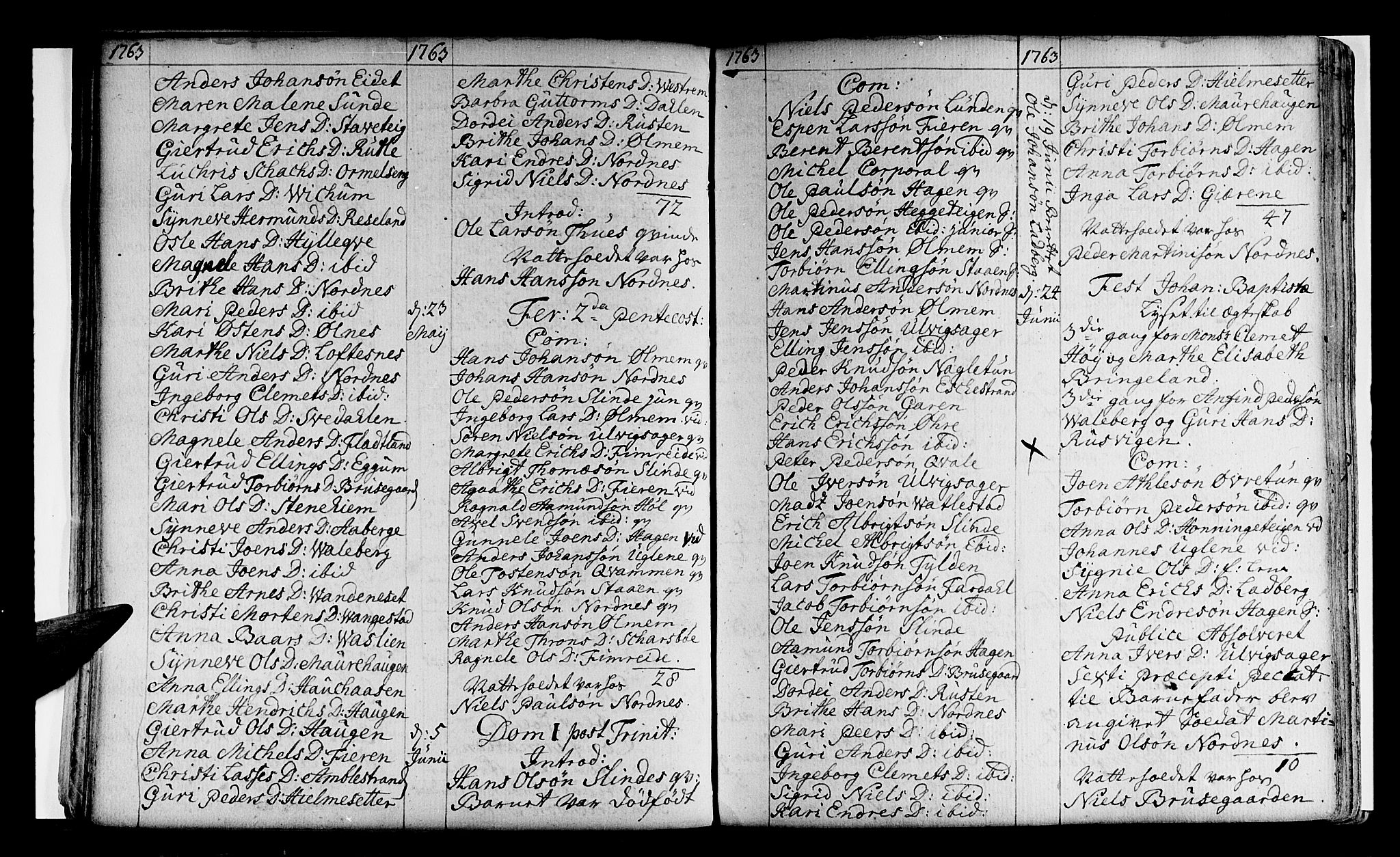 Sogndal sokneprestembete, AV/SAB-A-81301/H/Haa/Haaa/L0004: Parish register (official) no. A 4, 1747-1782