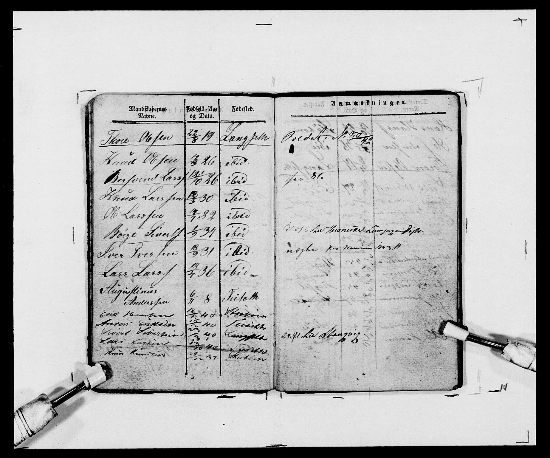 Generalitets- og kommissariatskollegiet, Det kongelige norske kommissariatskollegium, AV/RA-EA-5420/E/Eh/L0120: Tingvollske kompani, 1850-1870, p. 299