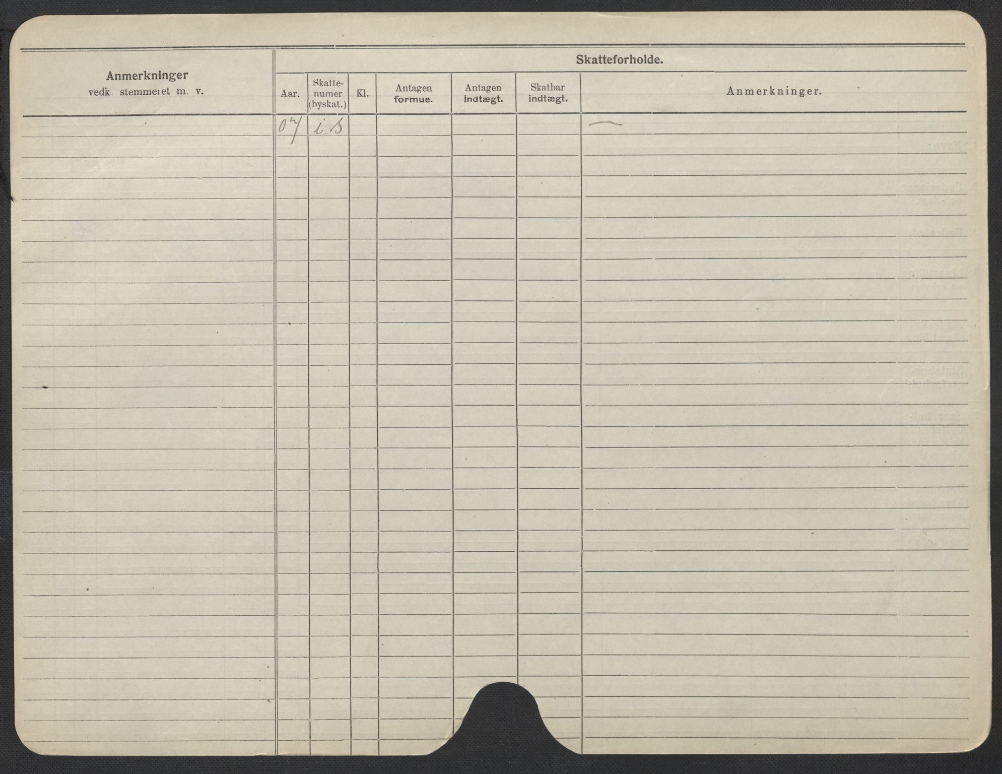 Oslo folkeregister, Registerkort, AV/SAO-A-11715/F/Fa/Fac/L0017: Kvinner, 1906-1914, p. 549b