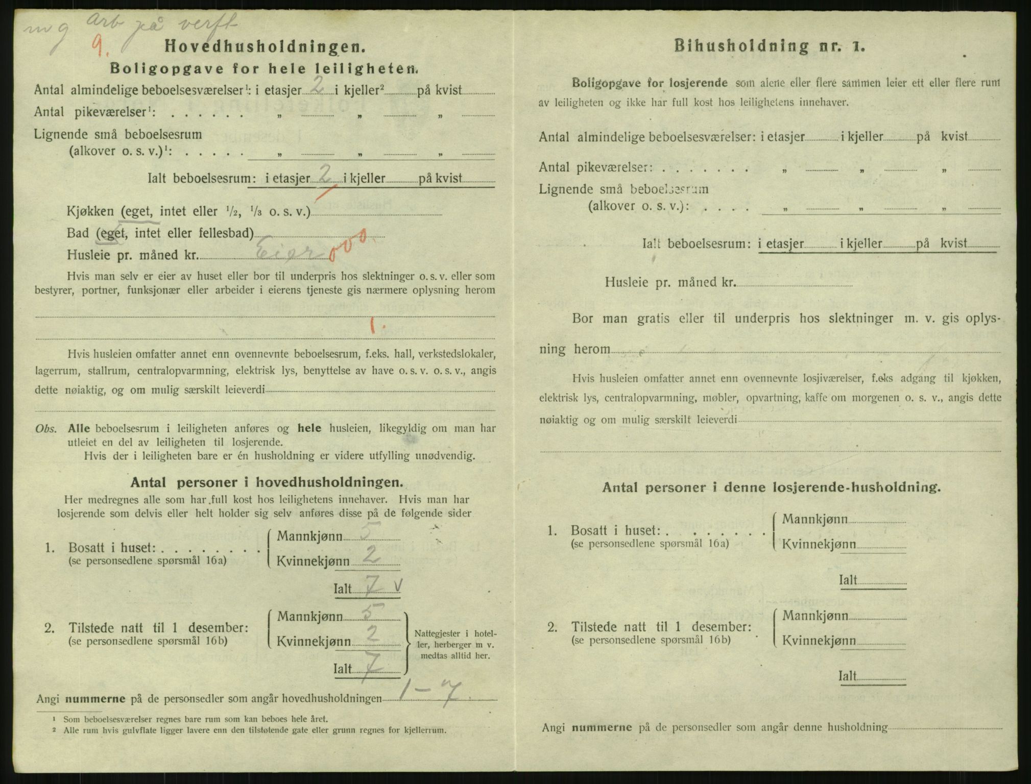 SAKO, 1920 census for Svelvik, 1920, p. 662