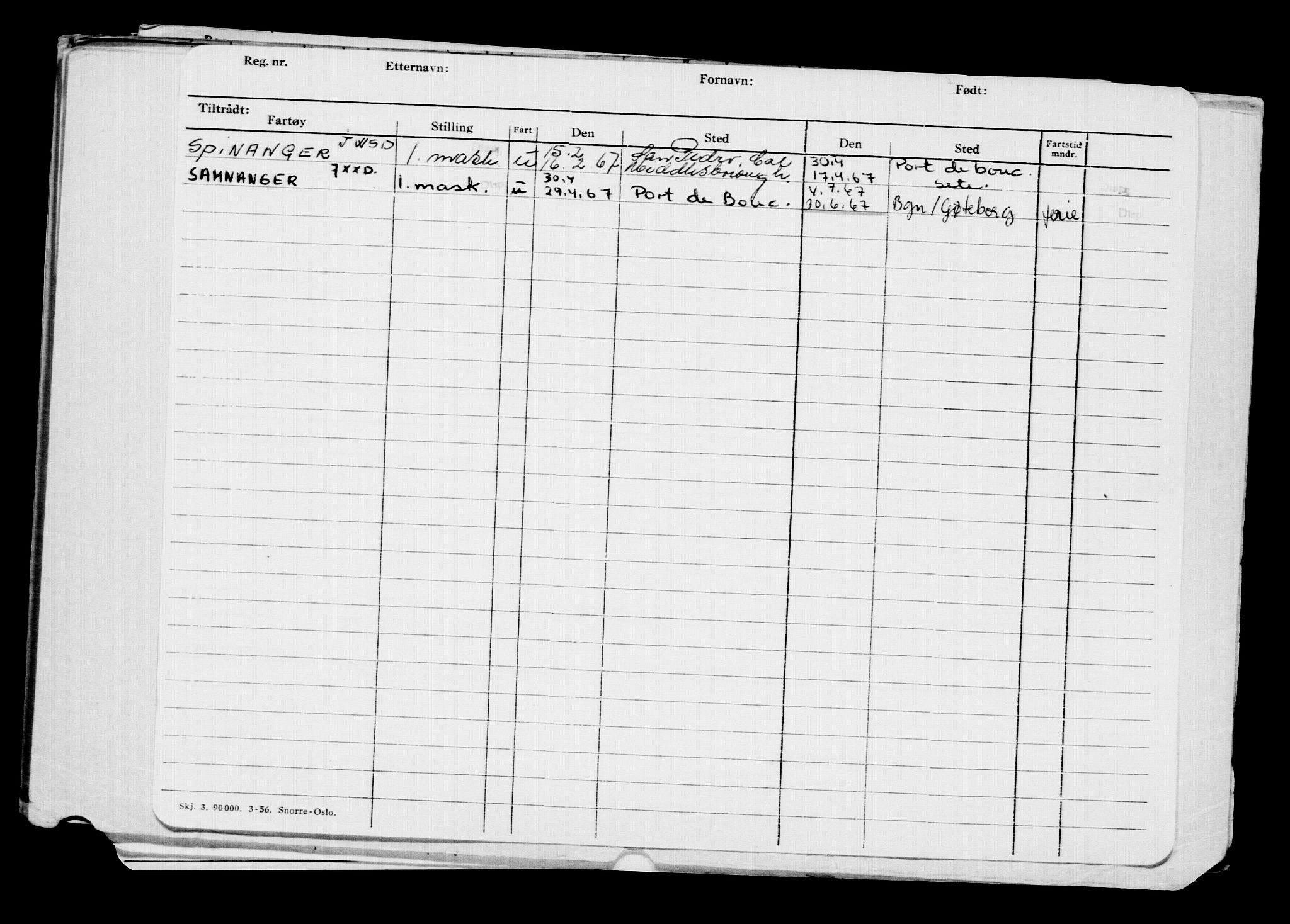 Direktoratet for sjømenn, AV/RA-S-3545/G/Gb/L0096: Hovedkort, 1911, p. 293