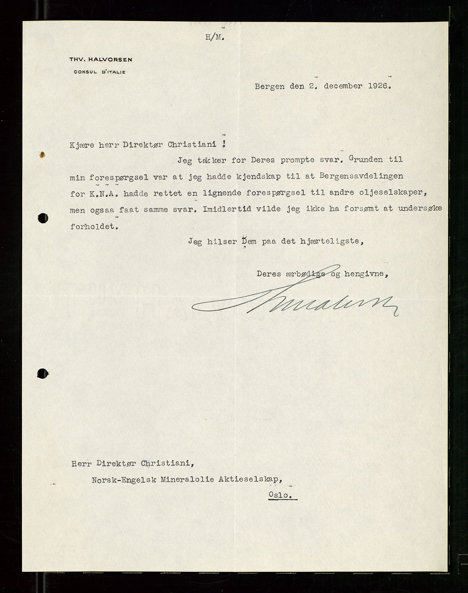 Pa 1521 - A/S Norske Shell, AV/SAST-A-101915/E/Ea/Eaa/L0024: Sjefskorrespondanse, 1926, p. 415