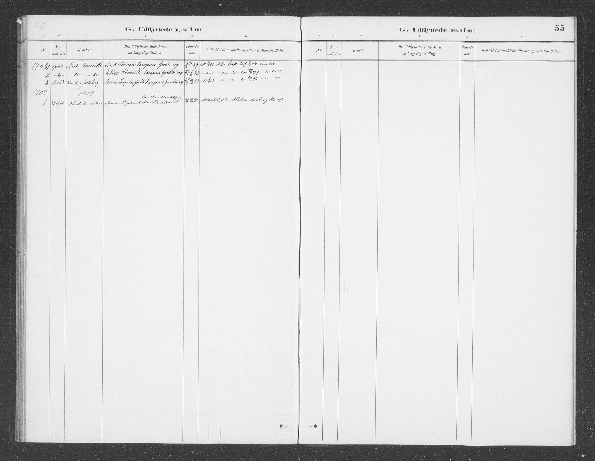 Balestrand sokneprestembete, AV/SAB-A-79601/H/Haa/Haae/L0001: Parish register (official) no. E  1, 1889-1909, p. 55