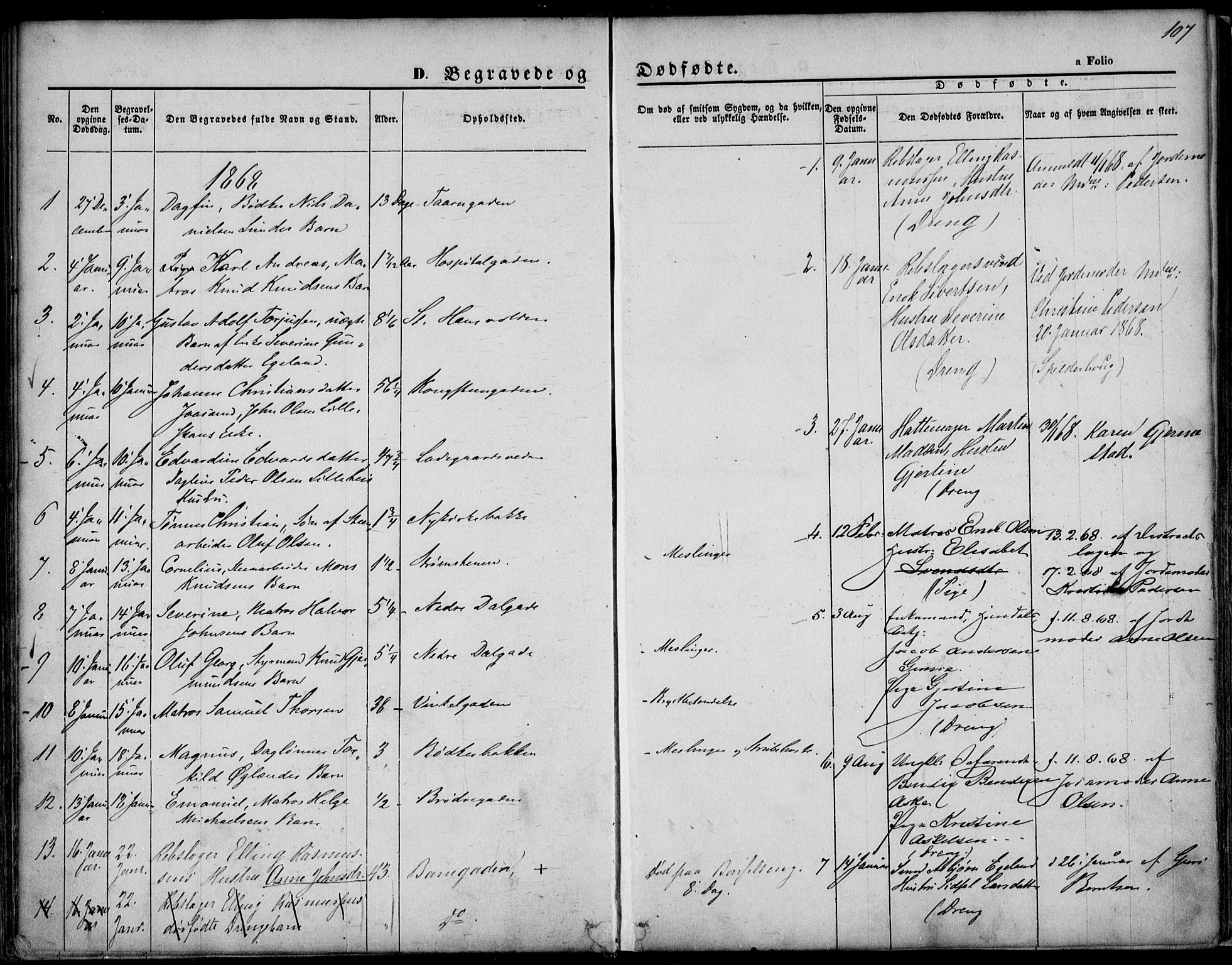 St. Petri sokneprestkontor, AV/SAST-A-101813/001/30/30BA/L0003: Parish register (official) no. A 3, 1861-1872, p. 107