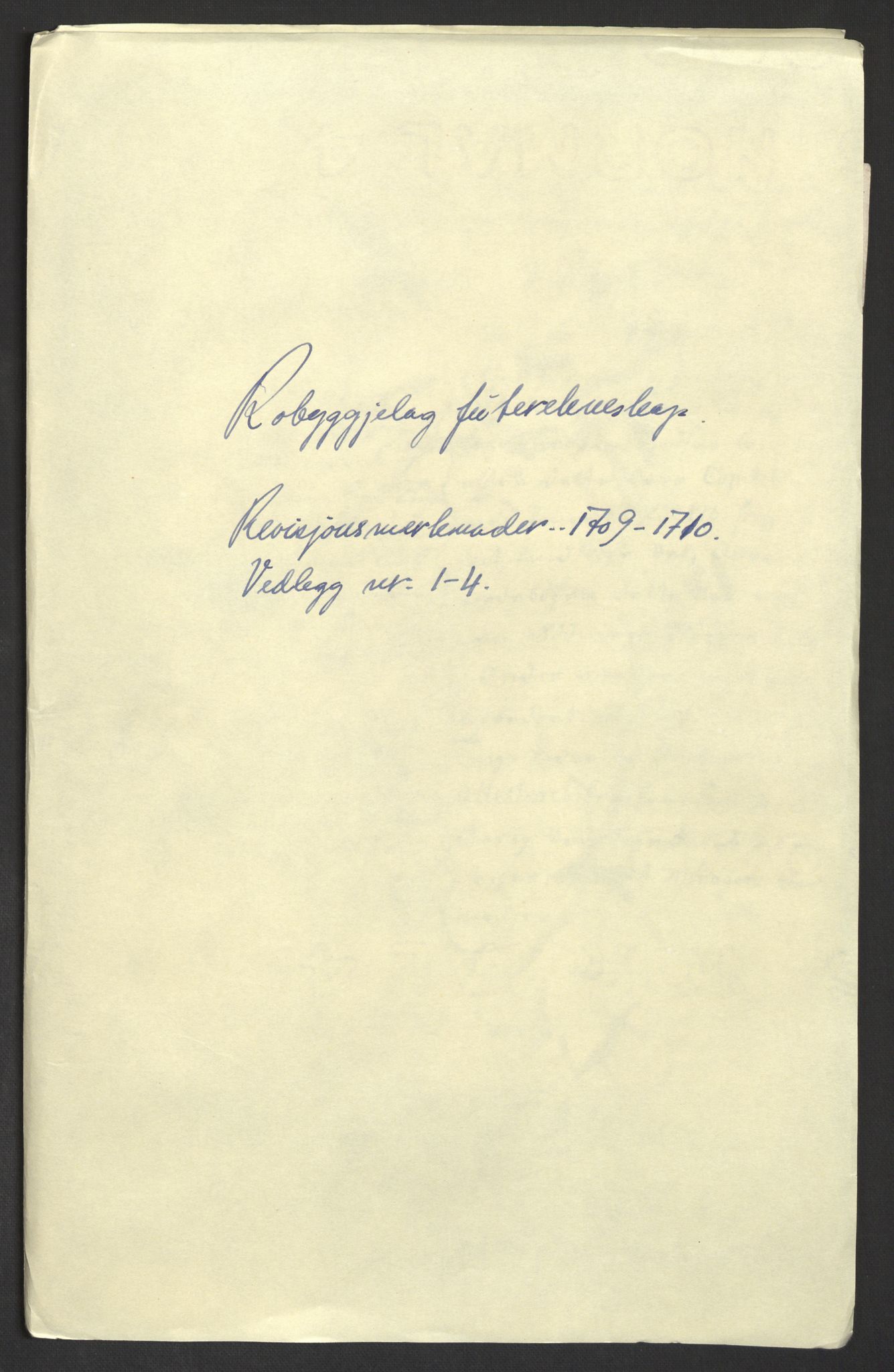 Rentekammeret inntil 1814, Reviderte regnskaper, Fogderegnskap, RA/EA-4092/R40/L2449: Fogderegnskap Råbyggelag, 1709-1711, p. 213