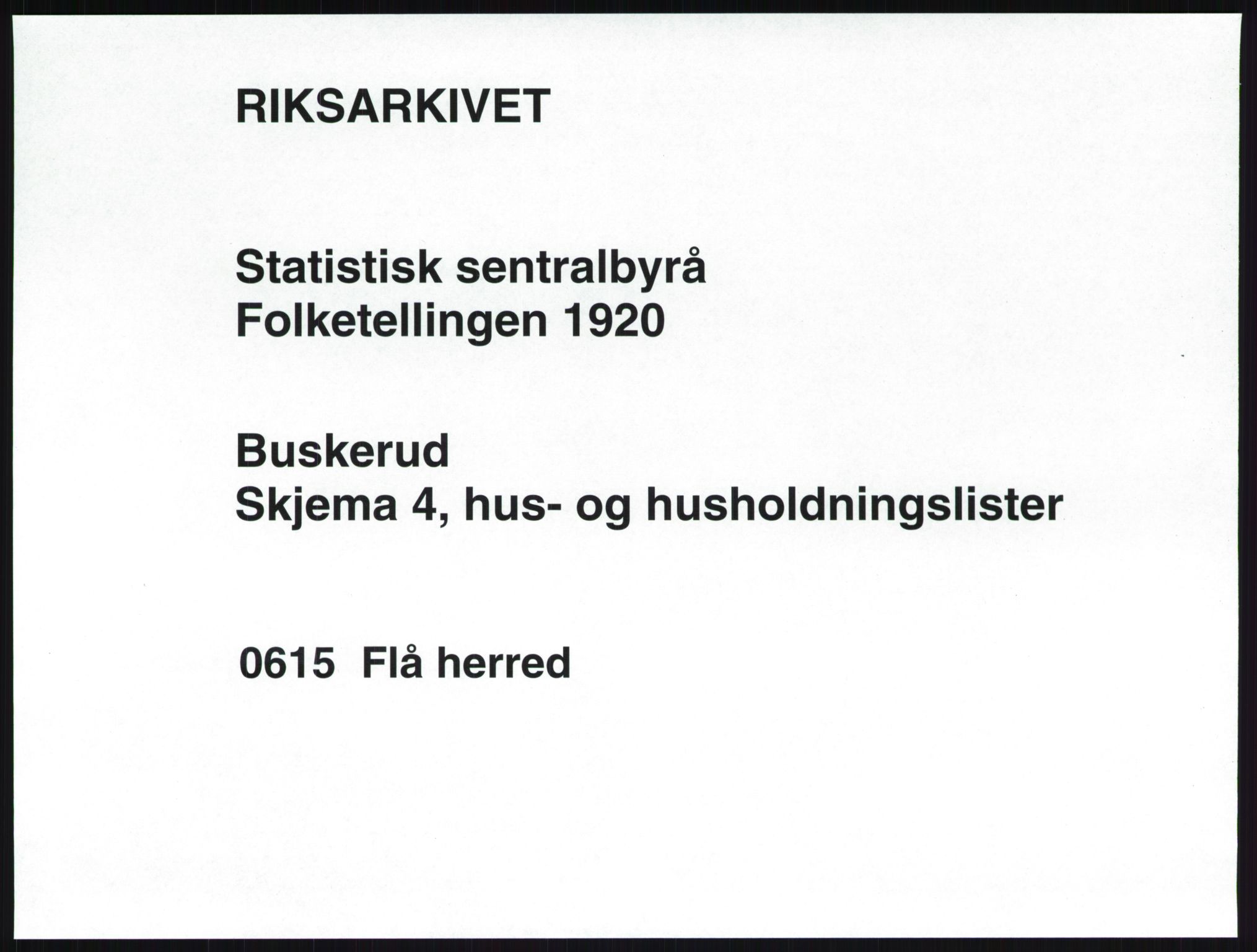 SAKO, 1920 census for Flå, 1920, p. 28