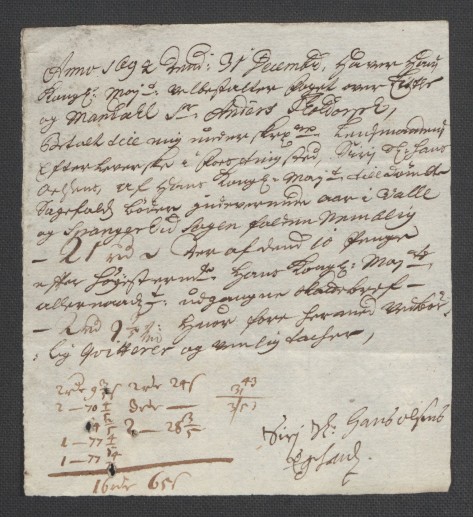 Rentekammeret inntil 1814, Reviderte regnskaper, Fogderegnskap, AV/RA-EA-4092/R43/L2545: Fogderegnskap Lista og Mandal, 1694-1695, p. 180