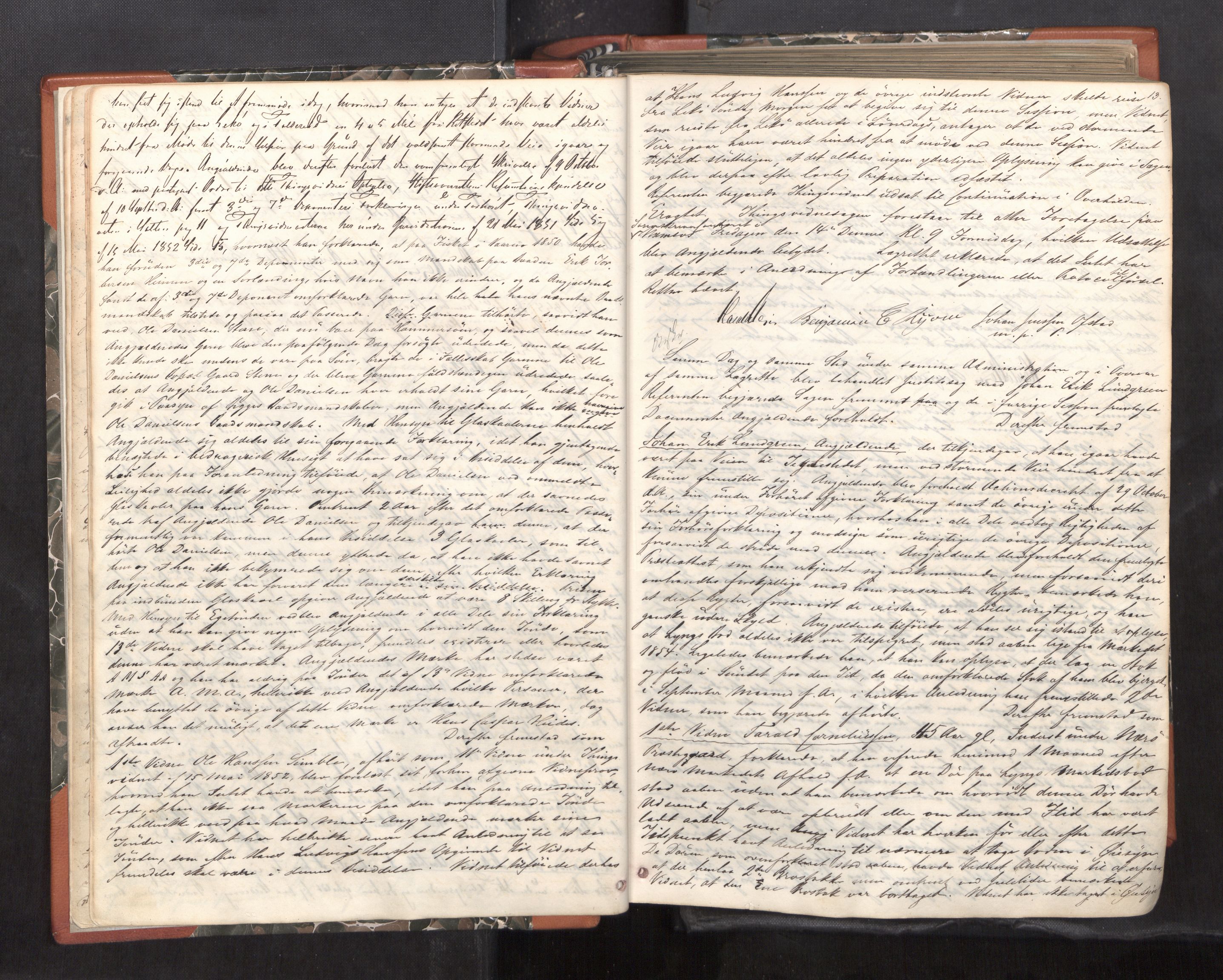 Namdal sorenskriveri, AV/SAT-A-4133/1/1/1B/L0012: Ekstrarettsprotokoll nr. 10, 1855-1861, p. 12b-13a