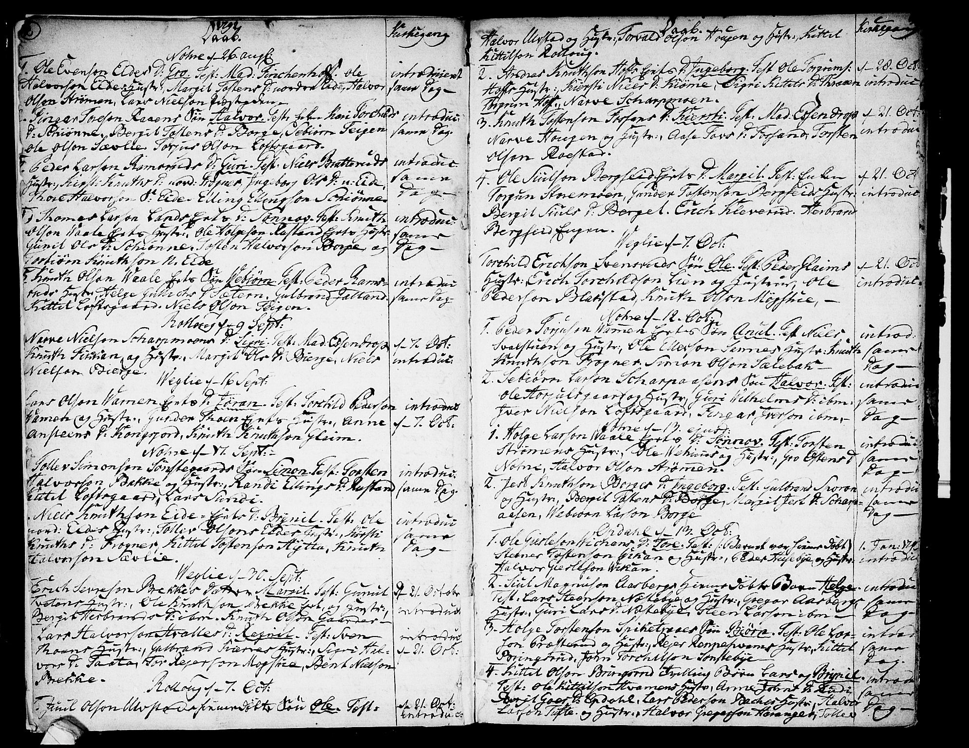 Rollag kirkebøker, SAKO/A-240/F/Fa/L0005: Parish register (official) no. I 5, 1792-1814, p. 2-3