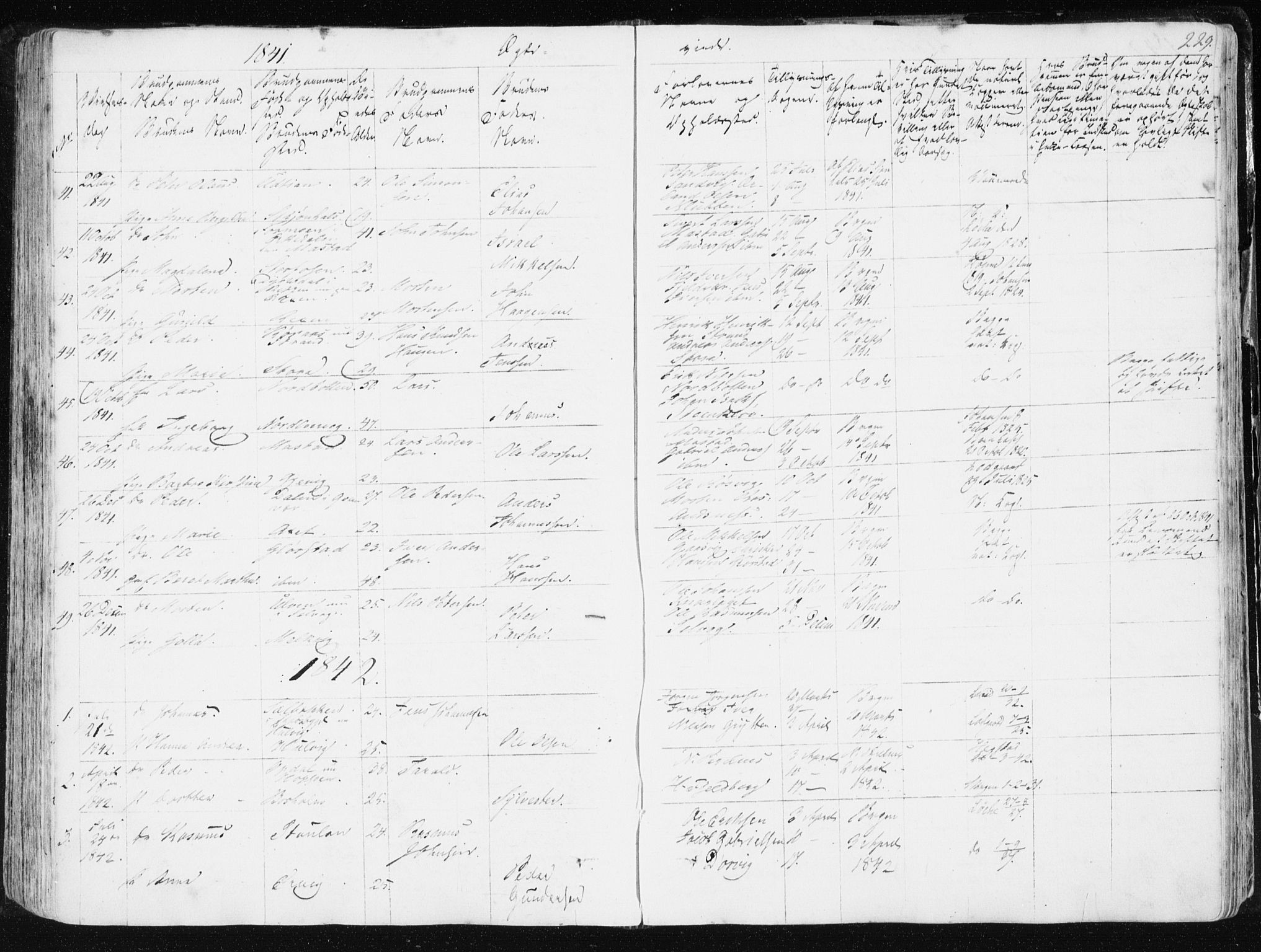 Ministerialprotokoller, klokkerbøker og fødselsregistre - Sør-Trøndelag, AV/SAT-A-1456/634/L0528: Parish register (official) no. 634A04, 1827-1842, p. 229