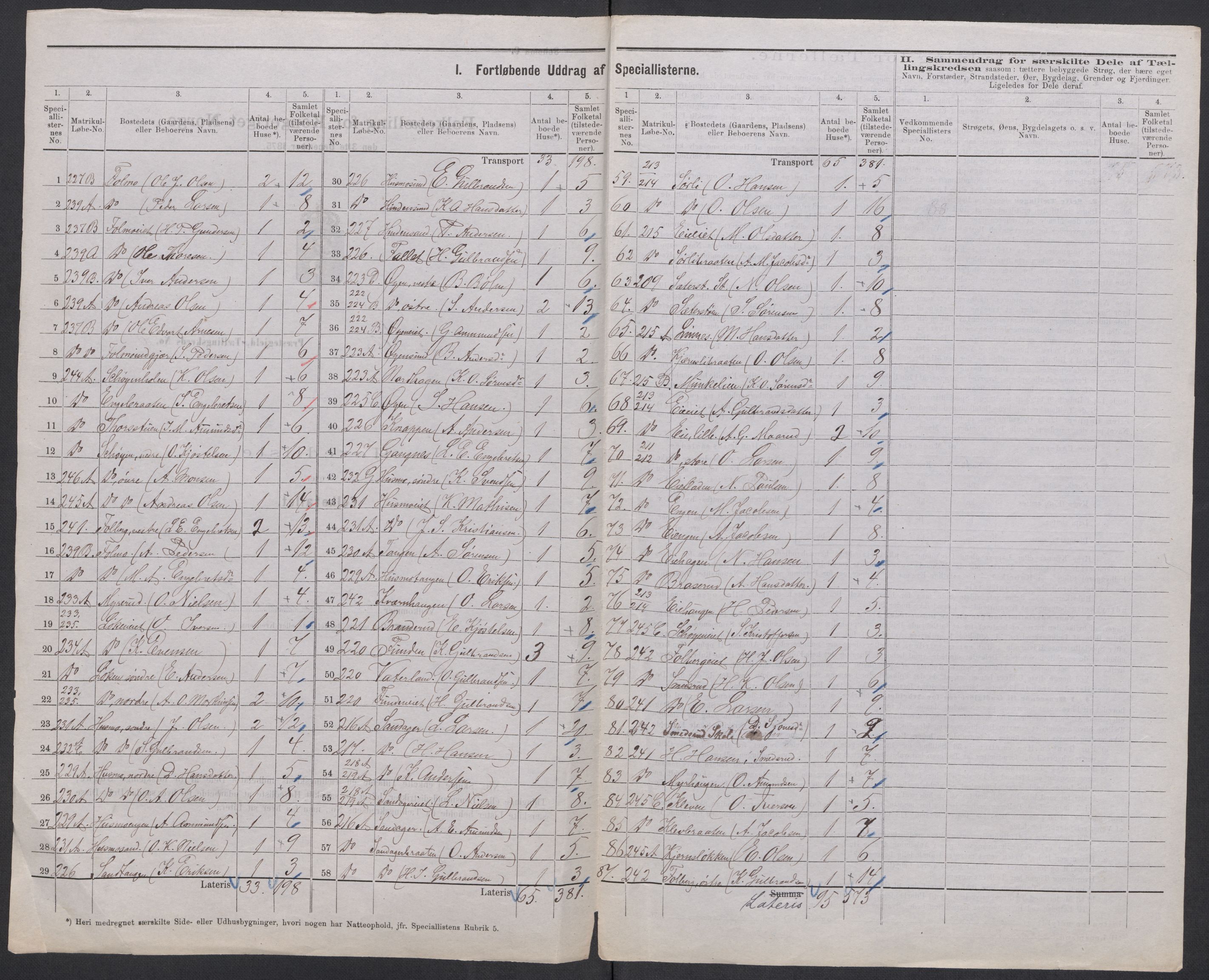 RA, 1875 census for 0236P Nes, 1875, p. 41