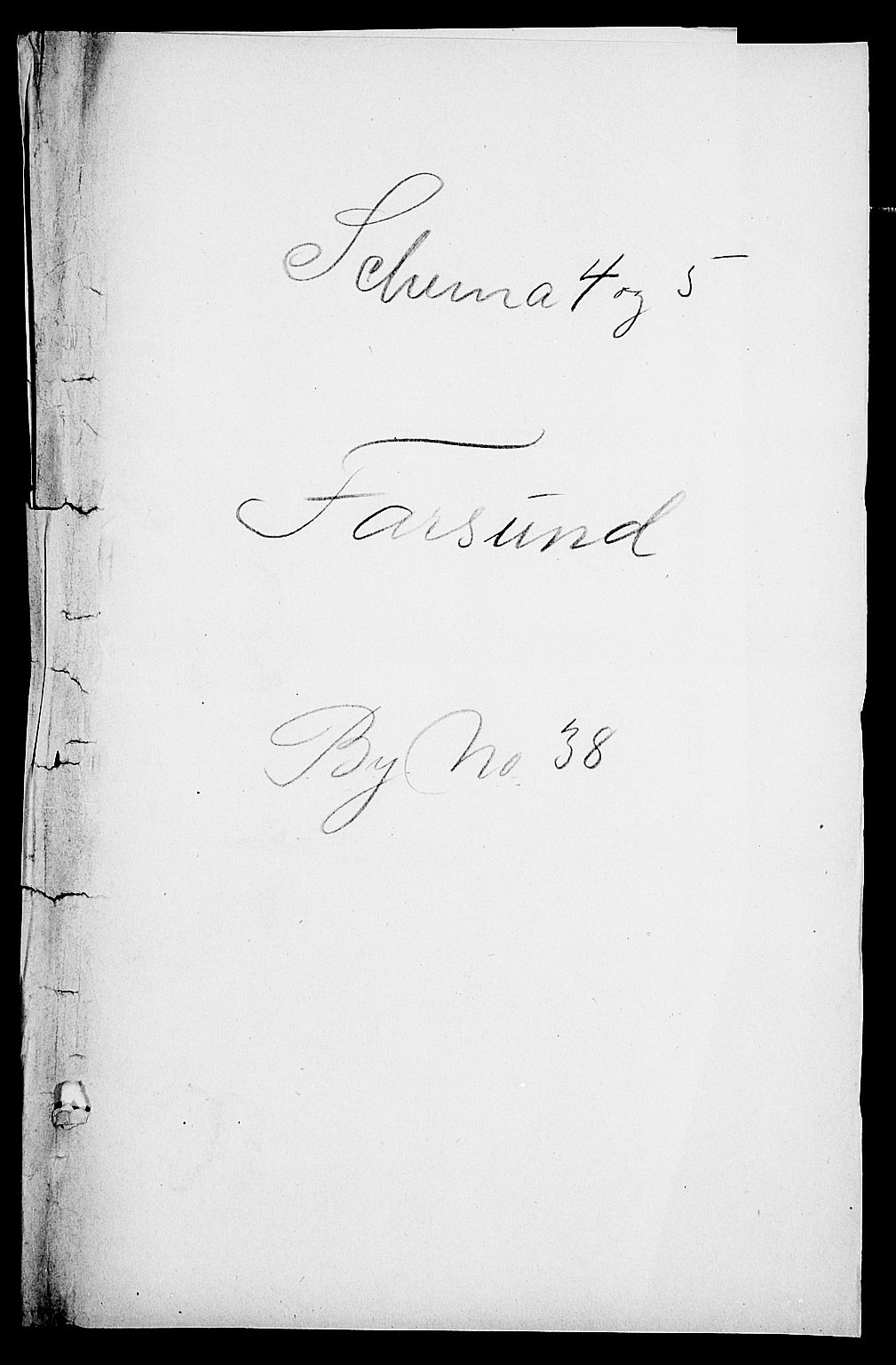 SAK, 1900 census for Farsund, 1900, p. 1